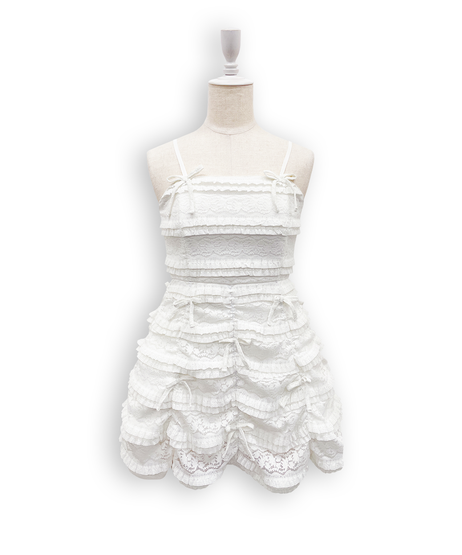 レースキャミワンピトップスセット