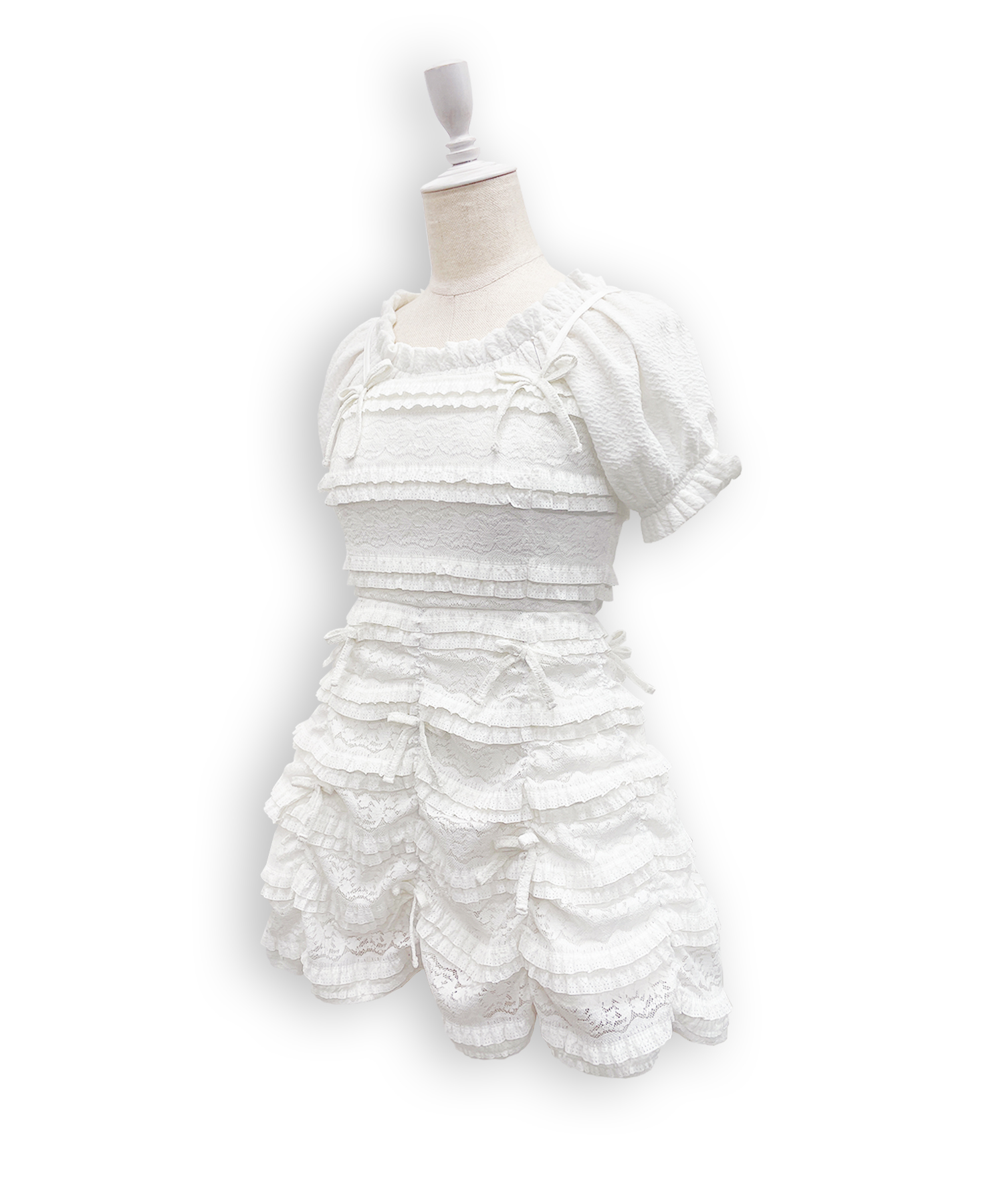 レースキャミワンピトップスセット