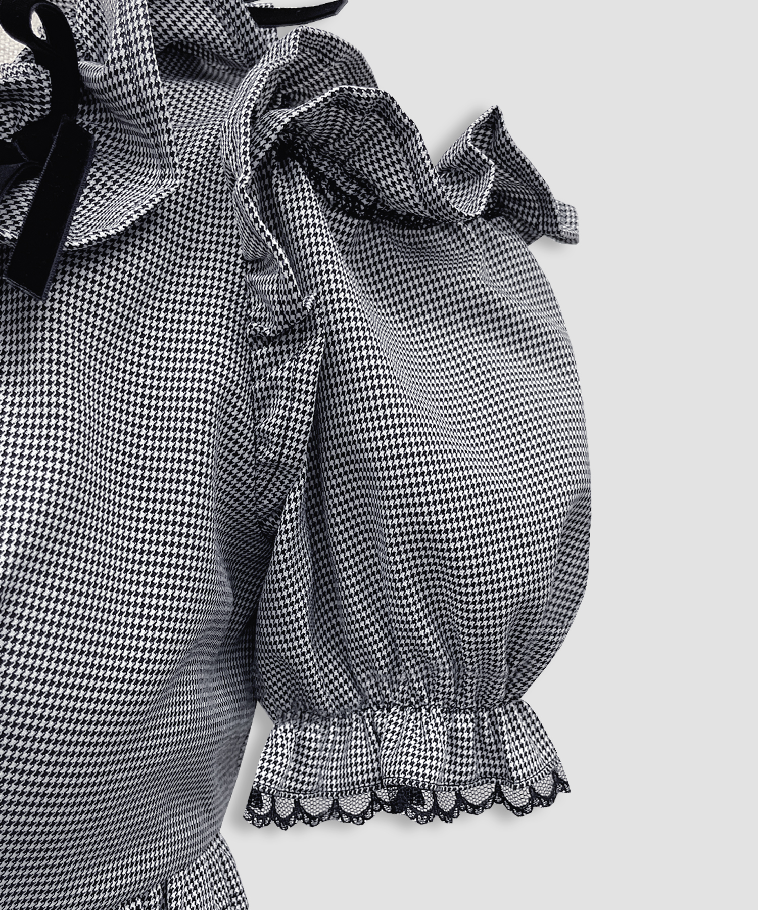 ベロアリボンスクエアネックワンピース