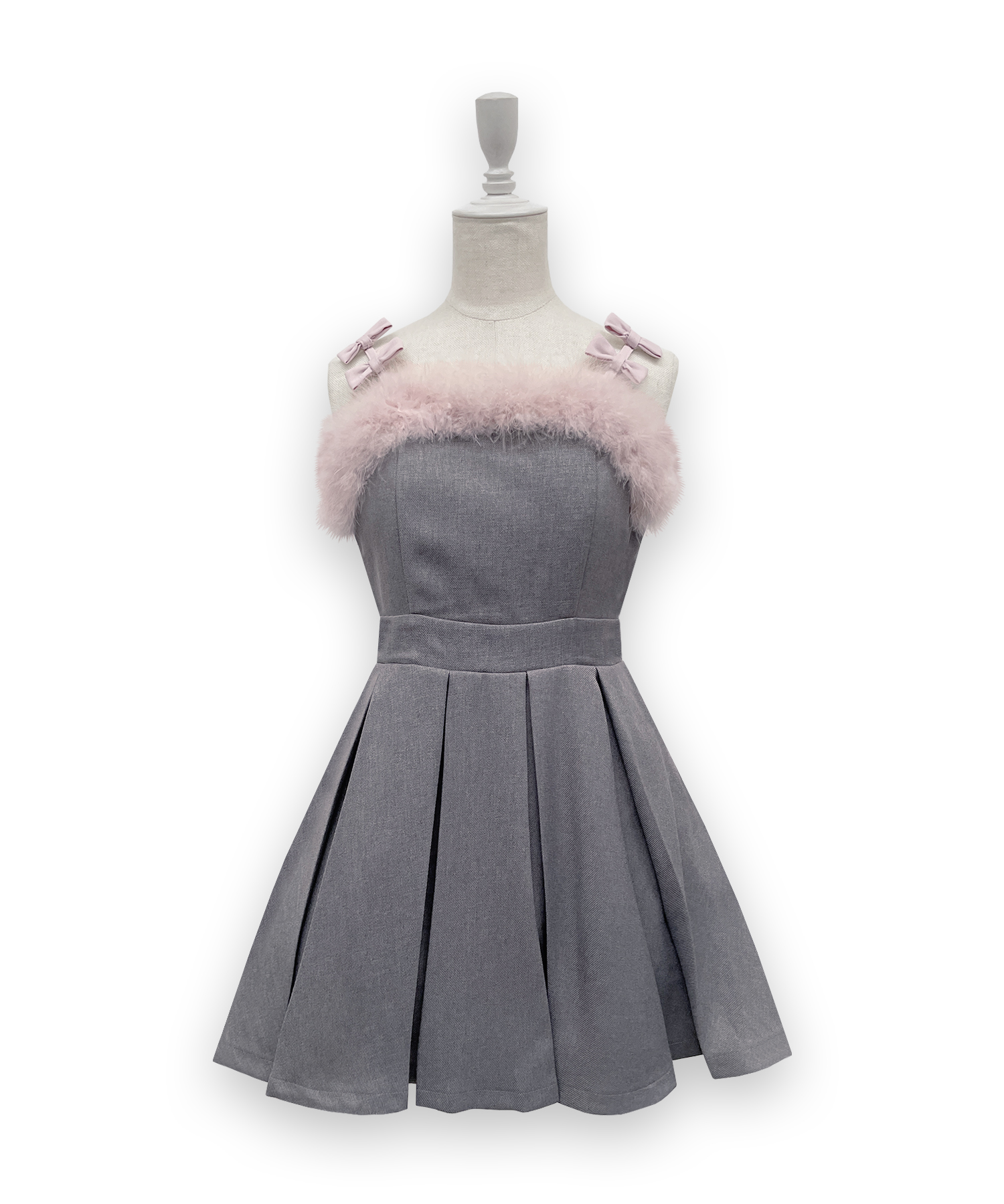 プチリボンポイントフェザージャンスカ