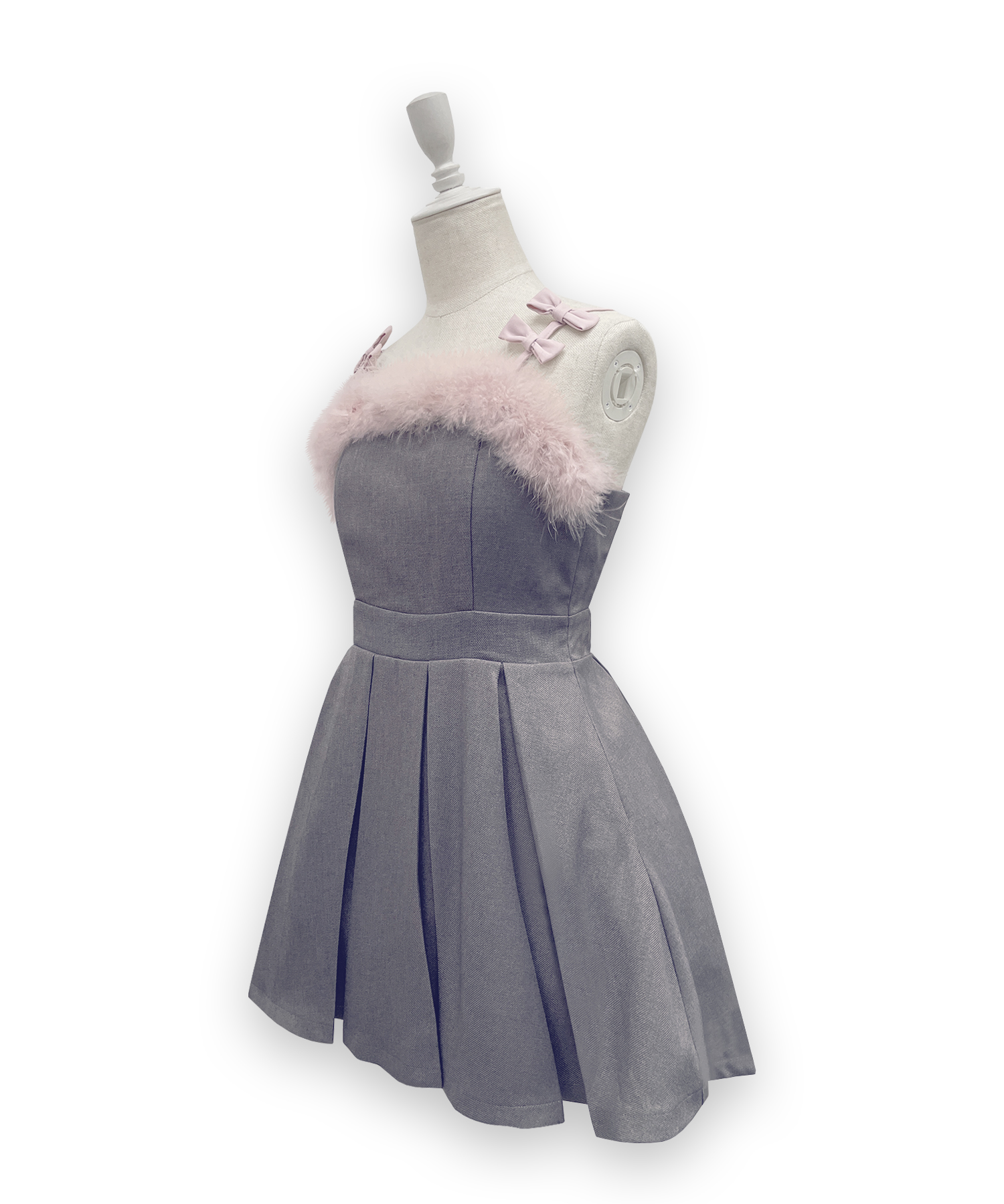 プチリボンポイントフェザージャンスカ