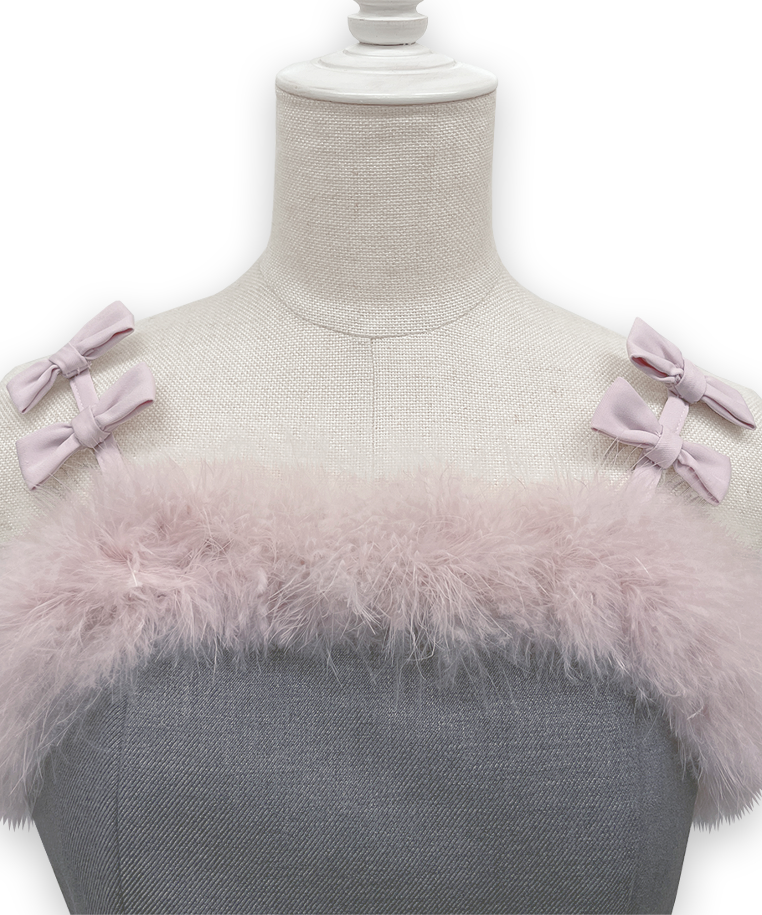 プチリボンポイントフェザージャンスカ