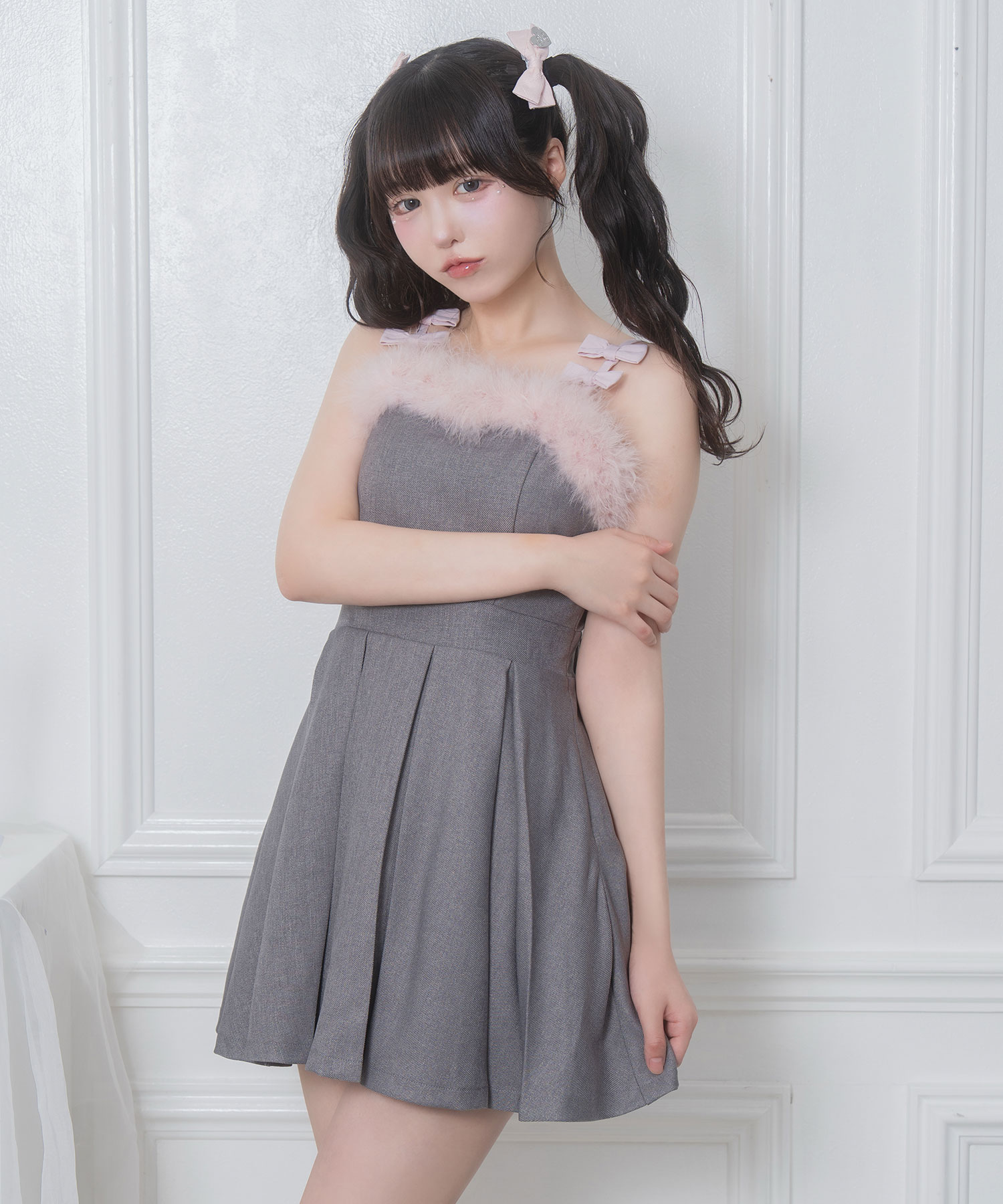 Honey Cinnamon プチリボンチュールミニジャンスカ プチリボンチュールミニジャンスカ – BUNNY APARTMENT