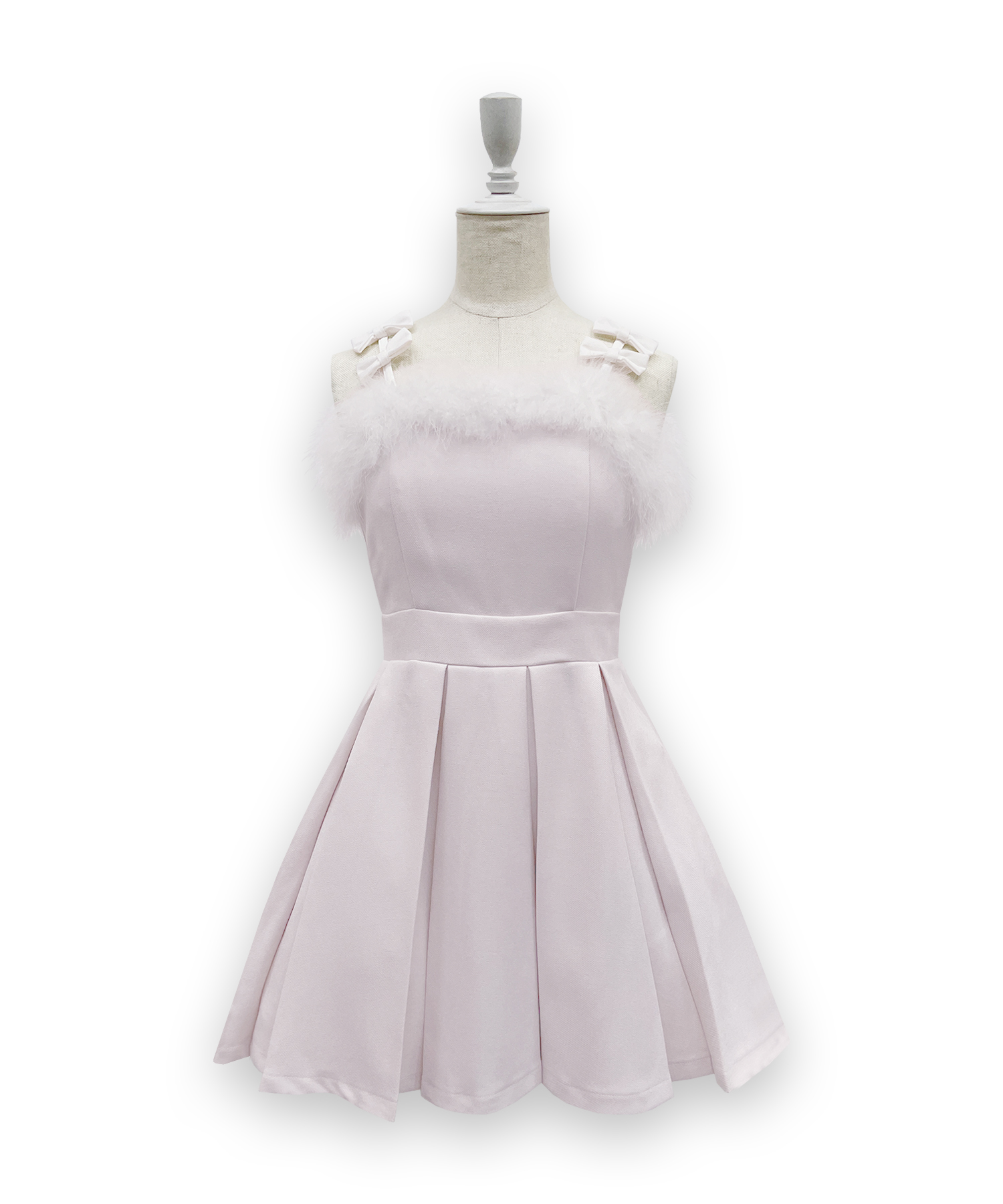 プチリボンポイントフェザージャンスカ