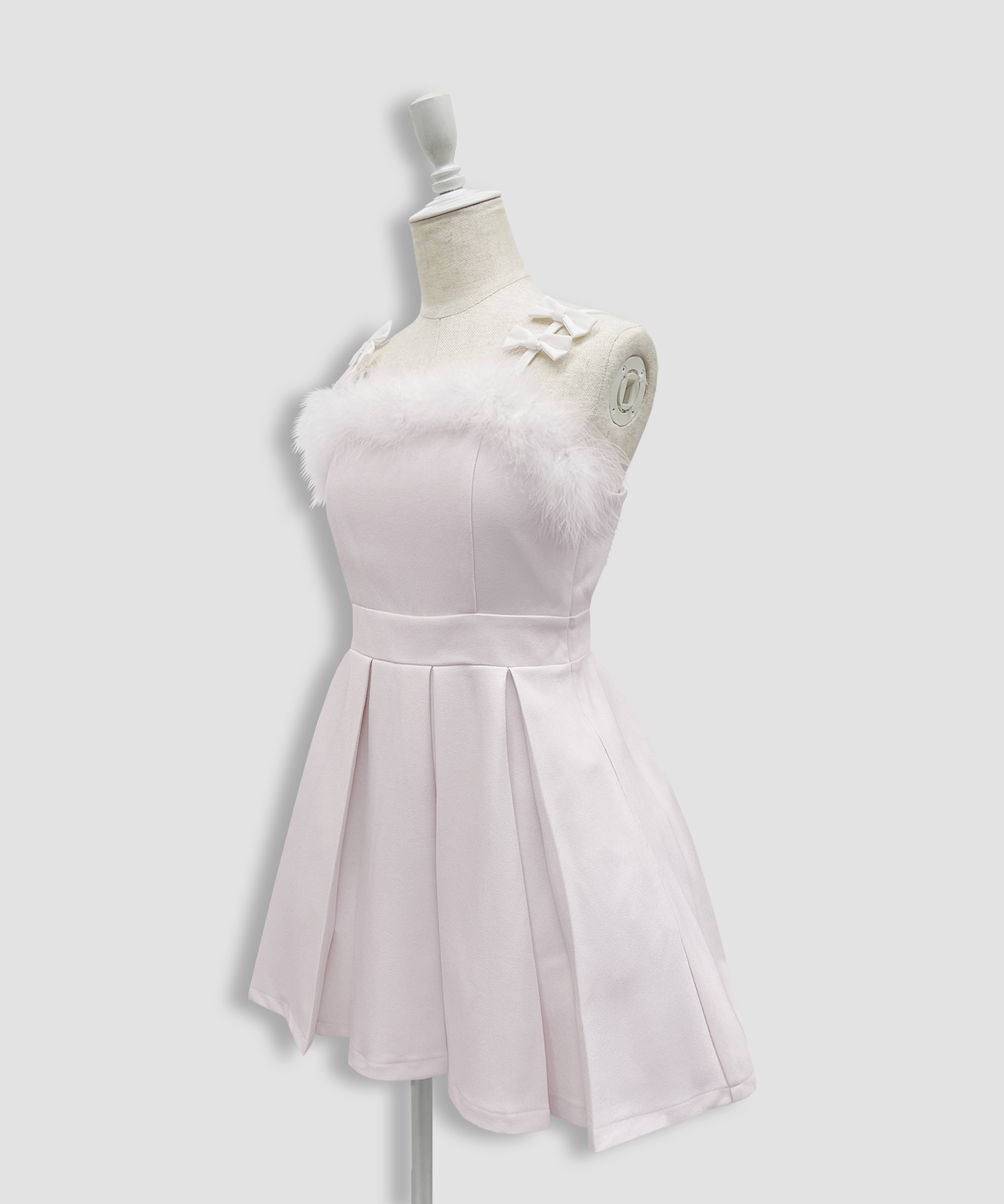 プチリボンポイントフェザージャンスカ