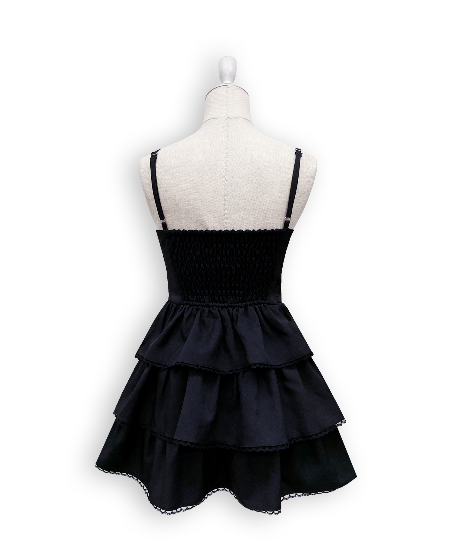 リボンロゴチャーム3段フリルジャンスカ – BUNNY APARTMENT