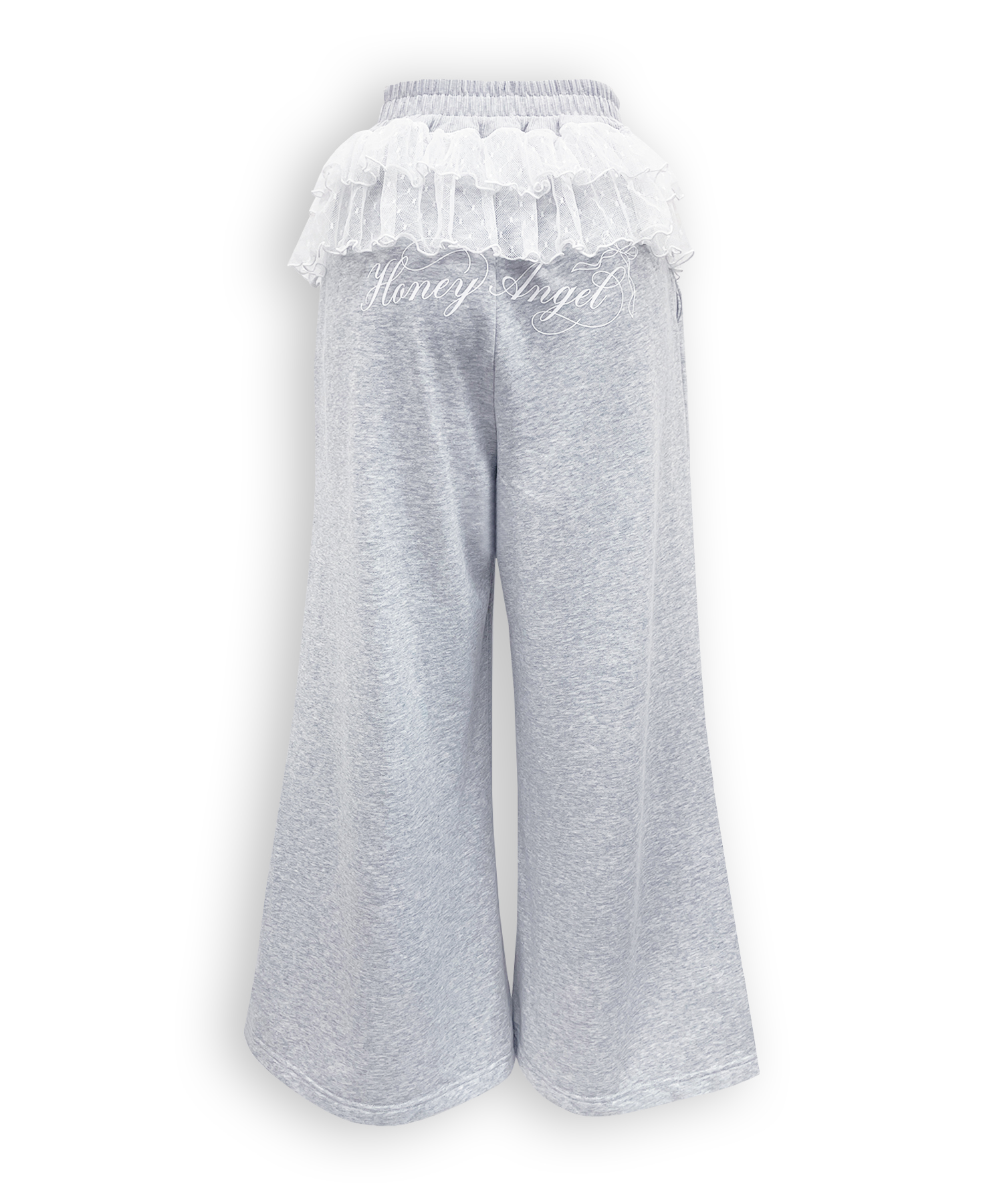 チュールフリルスウェットパンツ