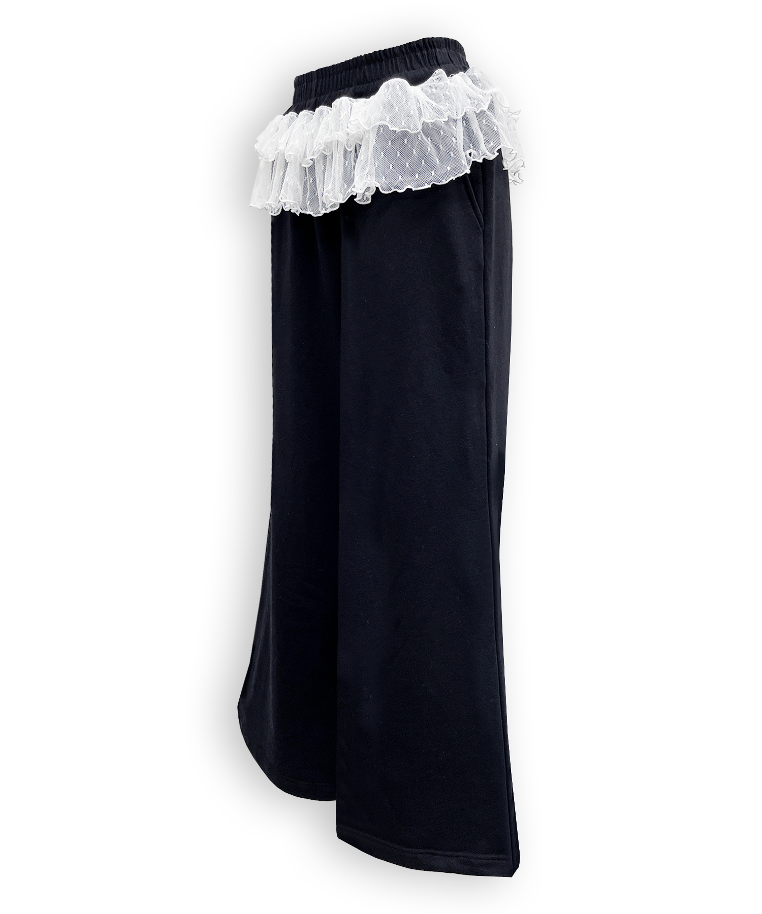 チュールフリルスウェットパンツ