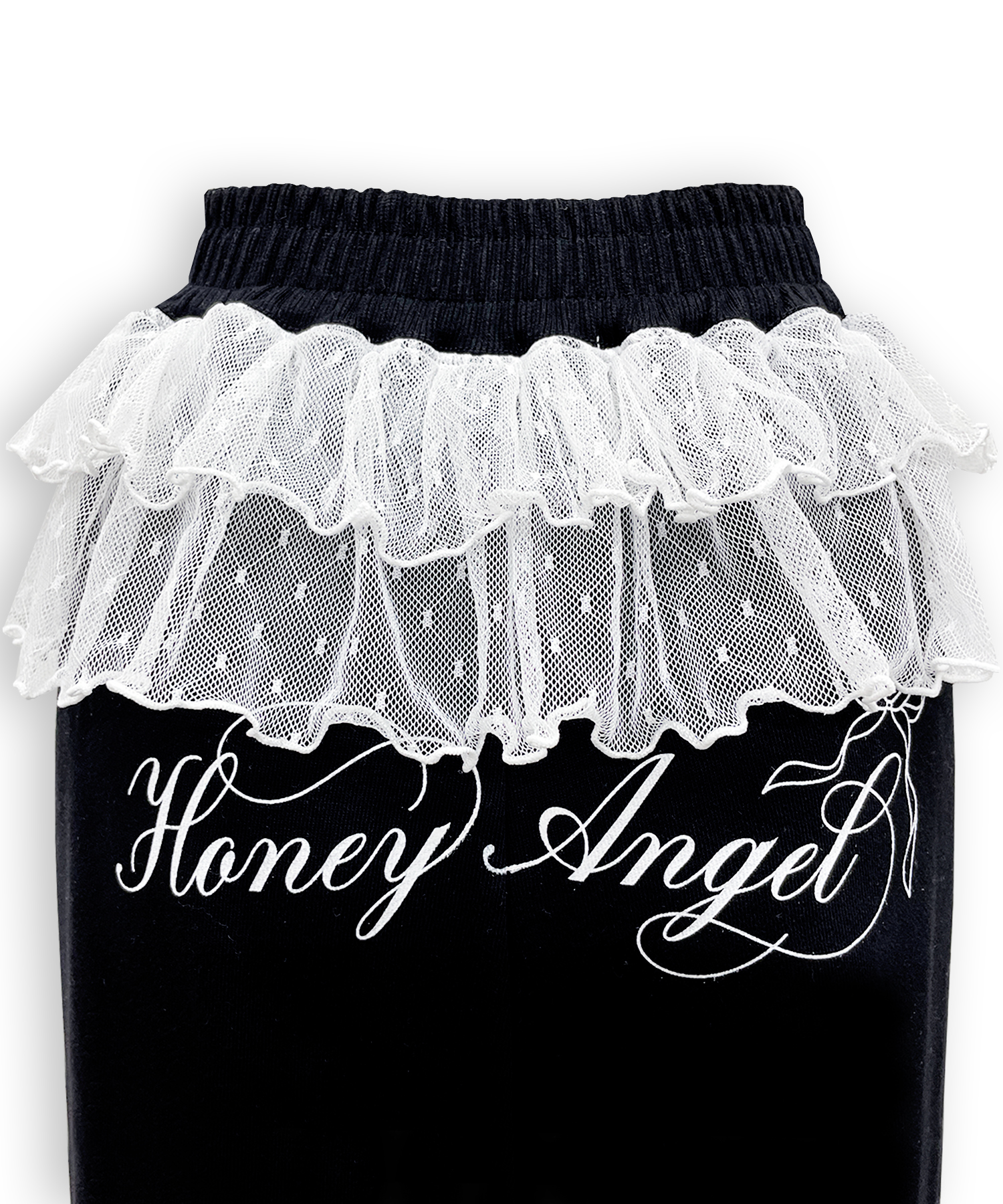 チュールフリルスウェットパンツ