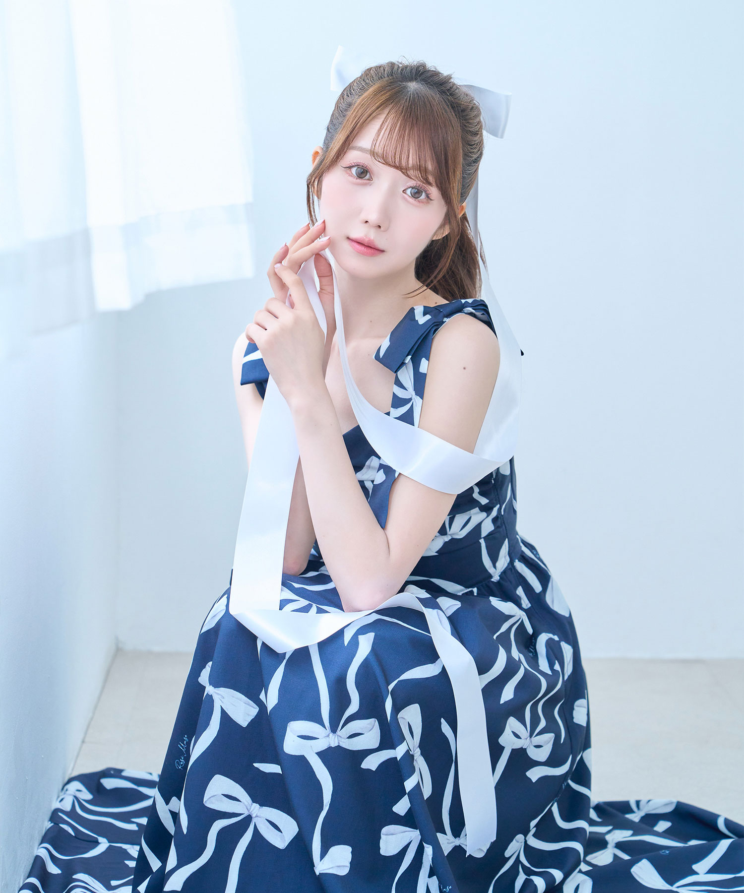 ribbon pattern cami dress – BUNNY APARTMENT