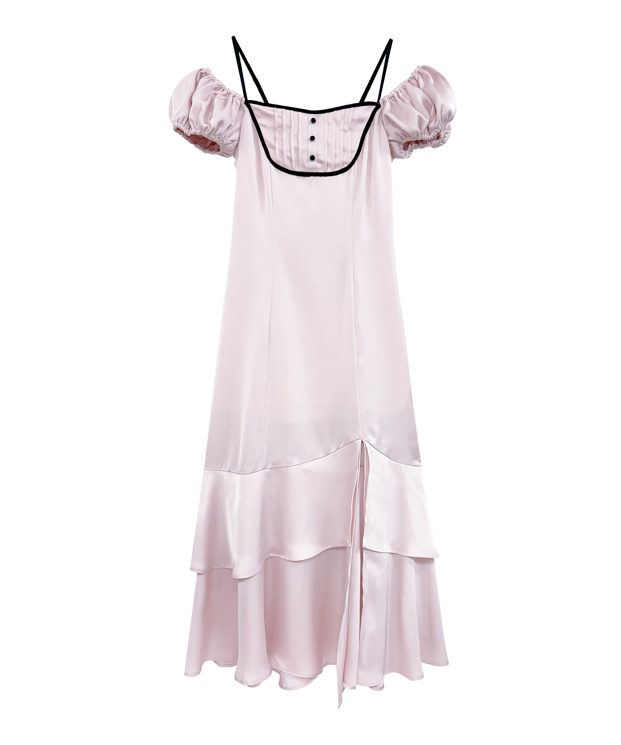 irrehem o/s satin dress