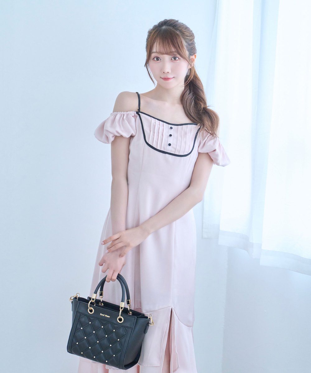 irrehem o/s satin dress