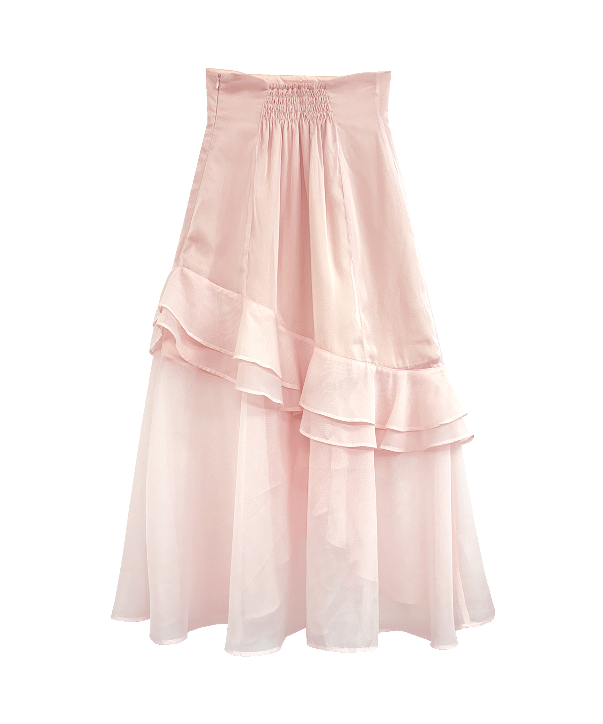 Organ irregularhem skirt