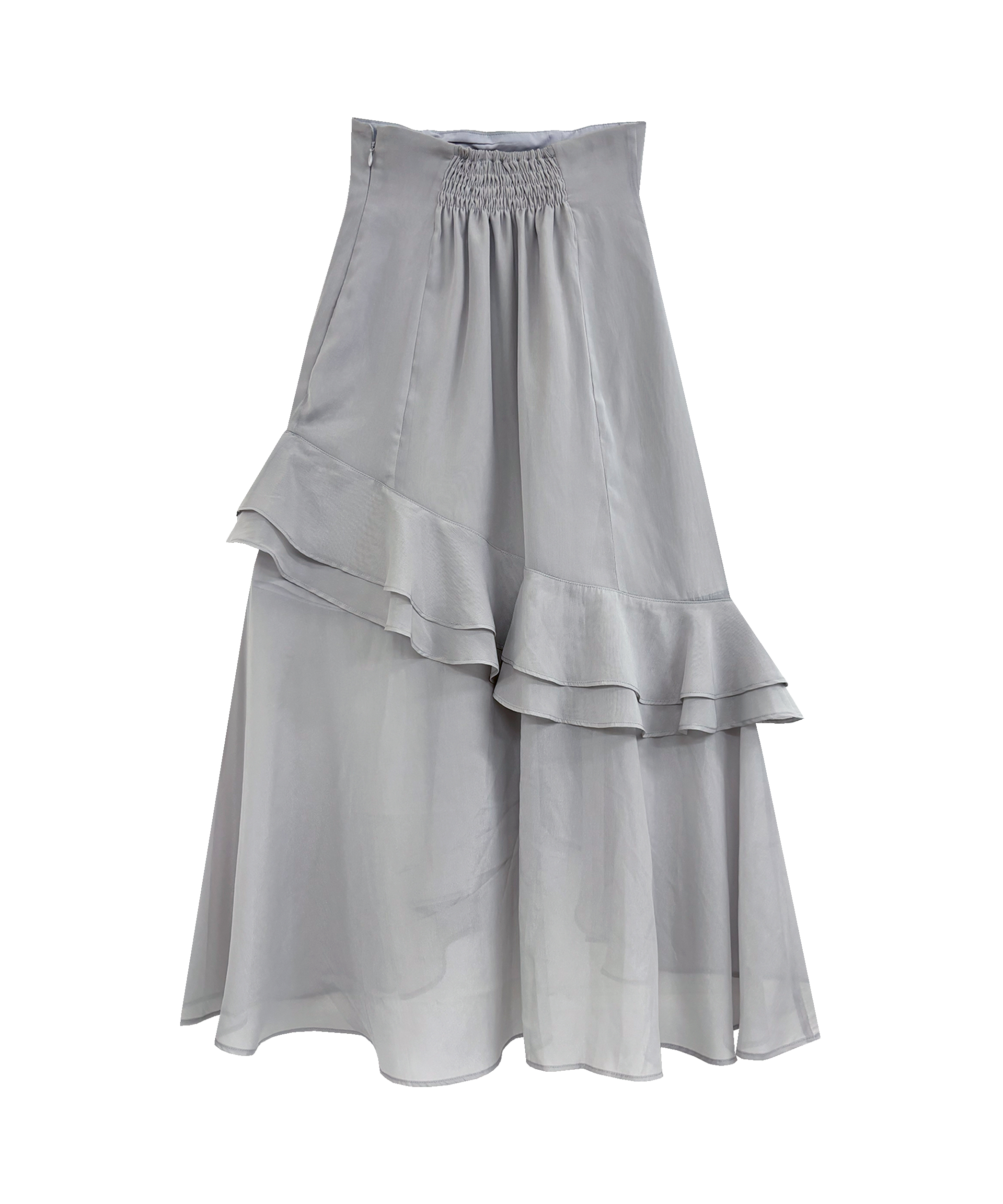 Organ irregularhem skirt
