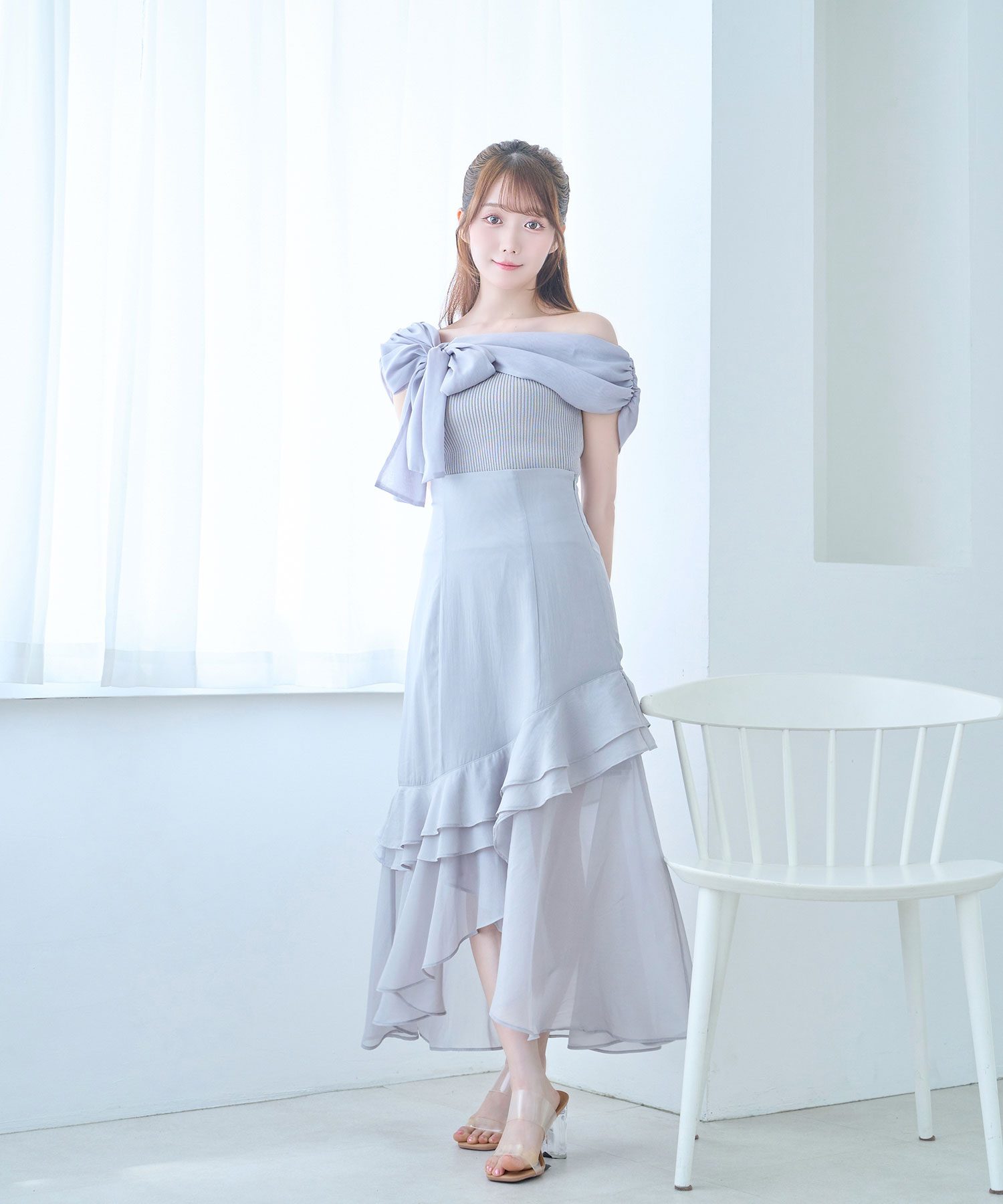 Organ irregularhem skirt