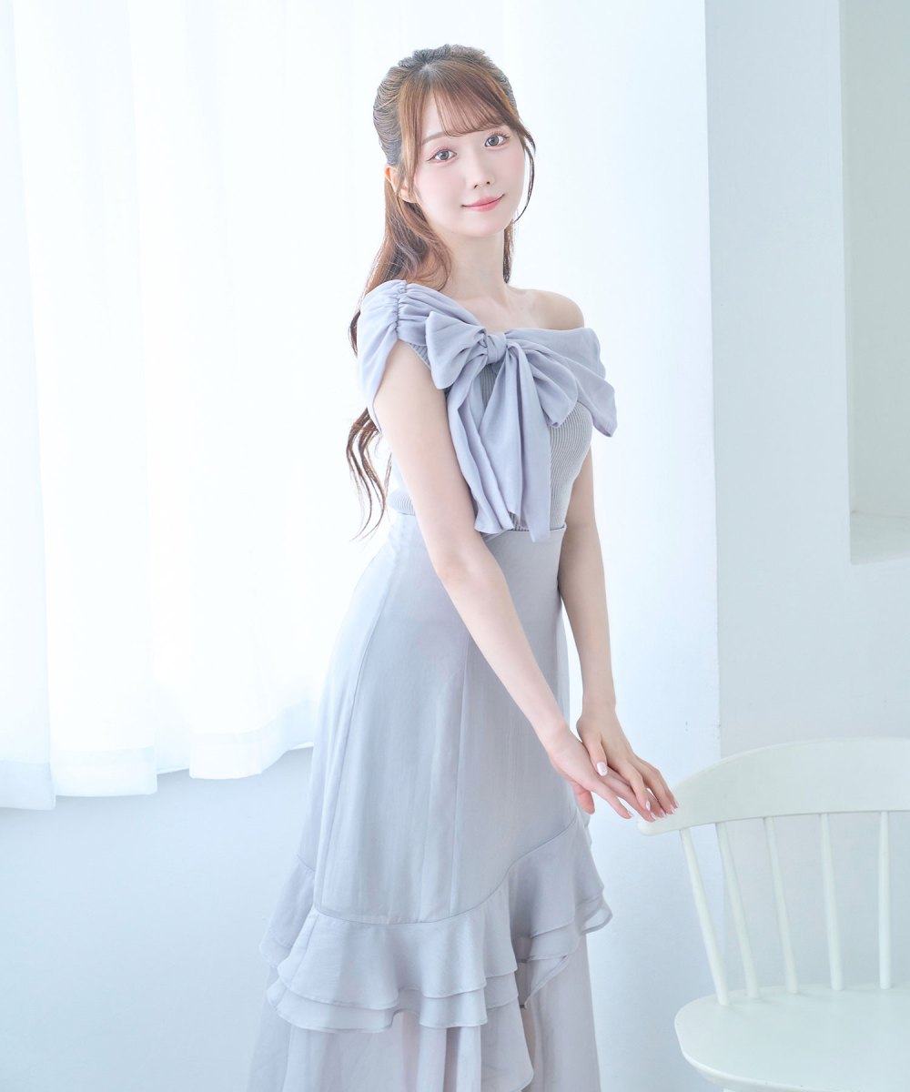 airly ribbon off shoulder tops