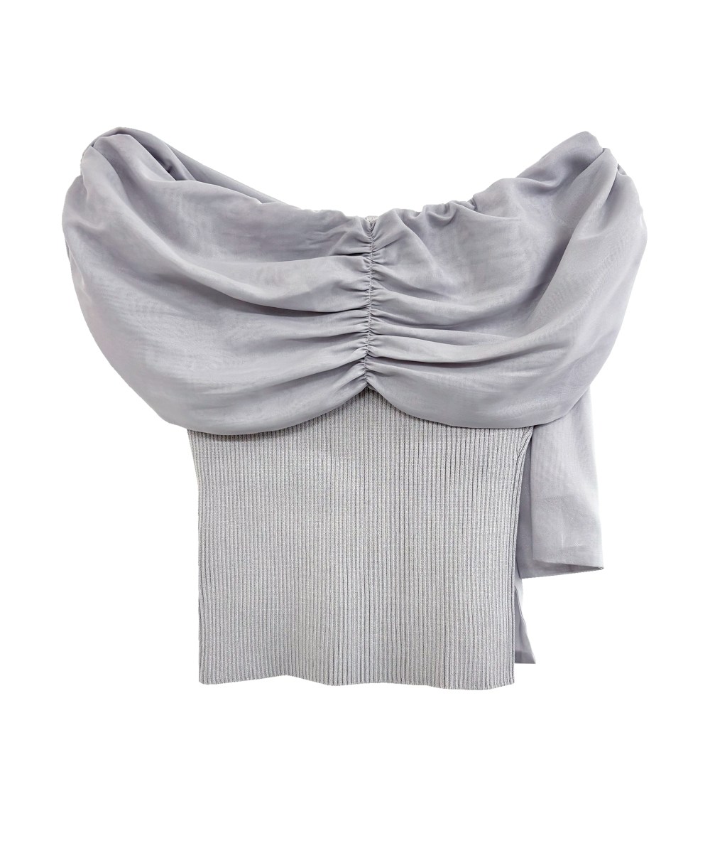airly ribbon off shoulder tops