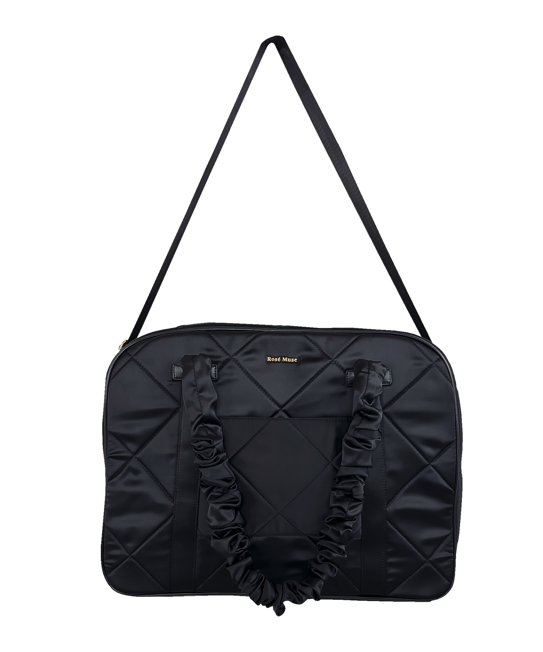 satin traveling boston bag – BUNNY APARTMENT