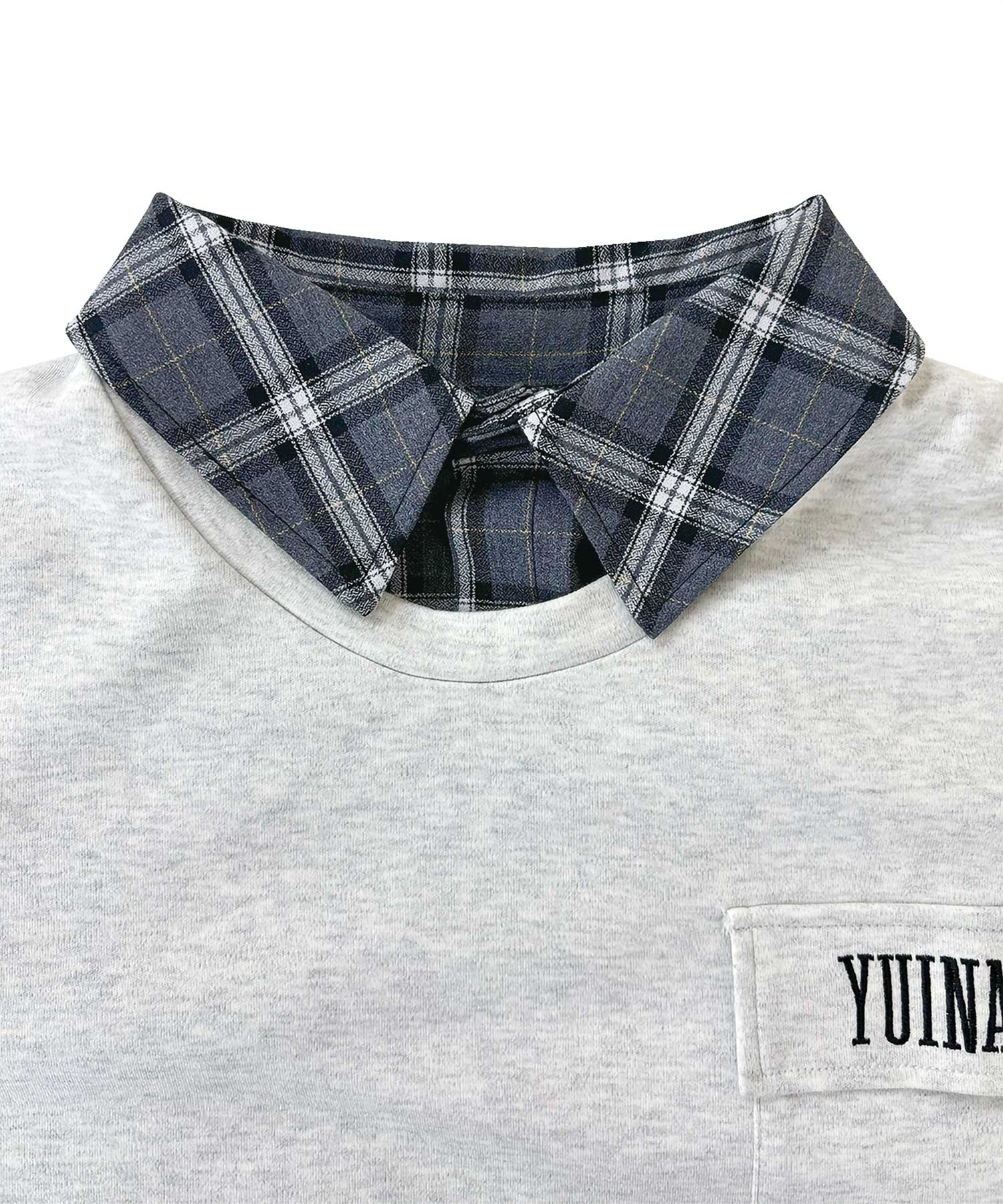 UNISEX チェックシャツレイヤードトップス – BUNNY APARTMENT