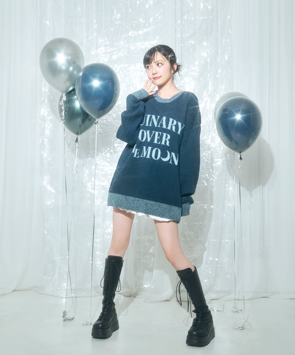 UNISEX ジャガードロゴニット