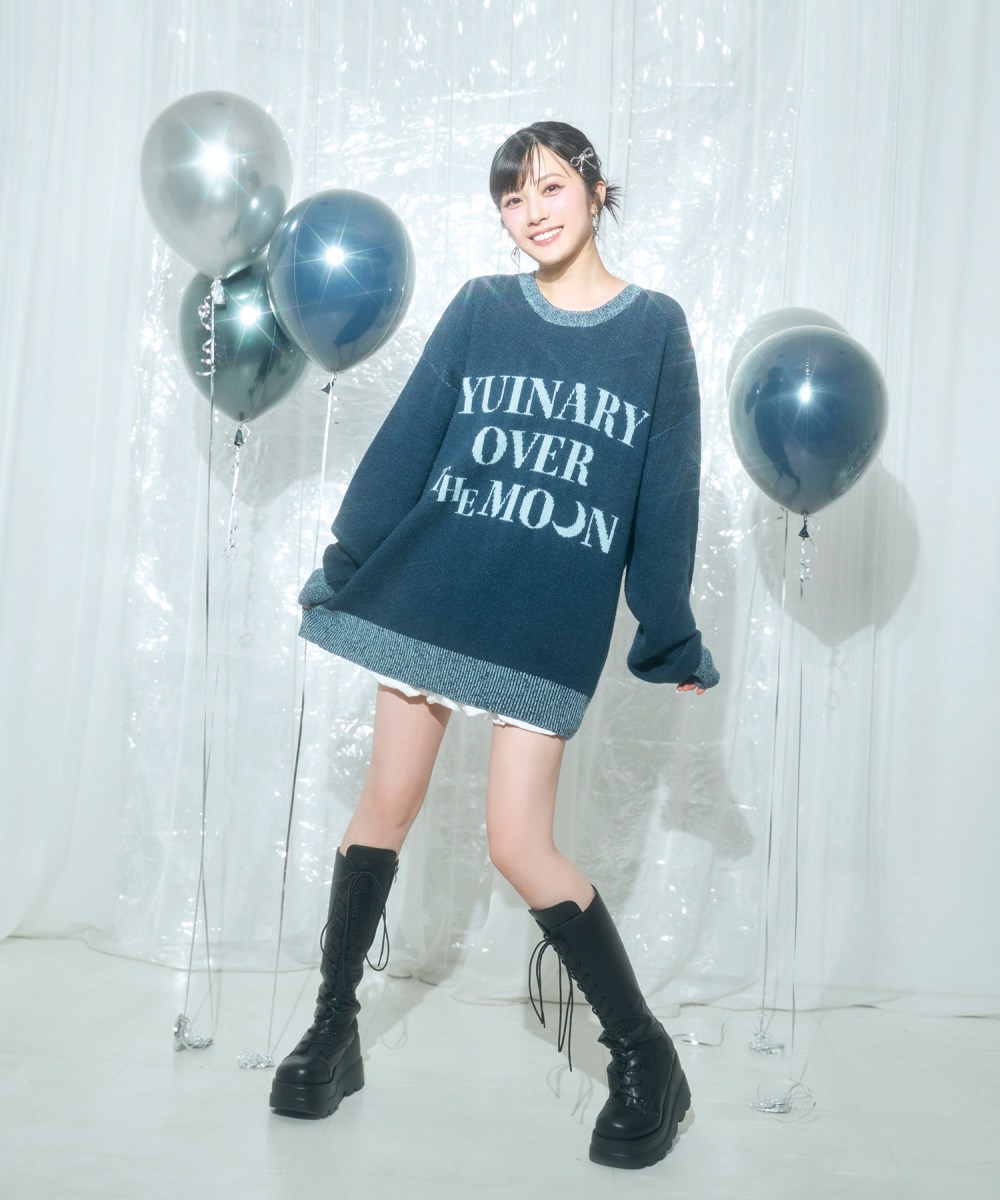 UNISEX ジャガードロゴニット