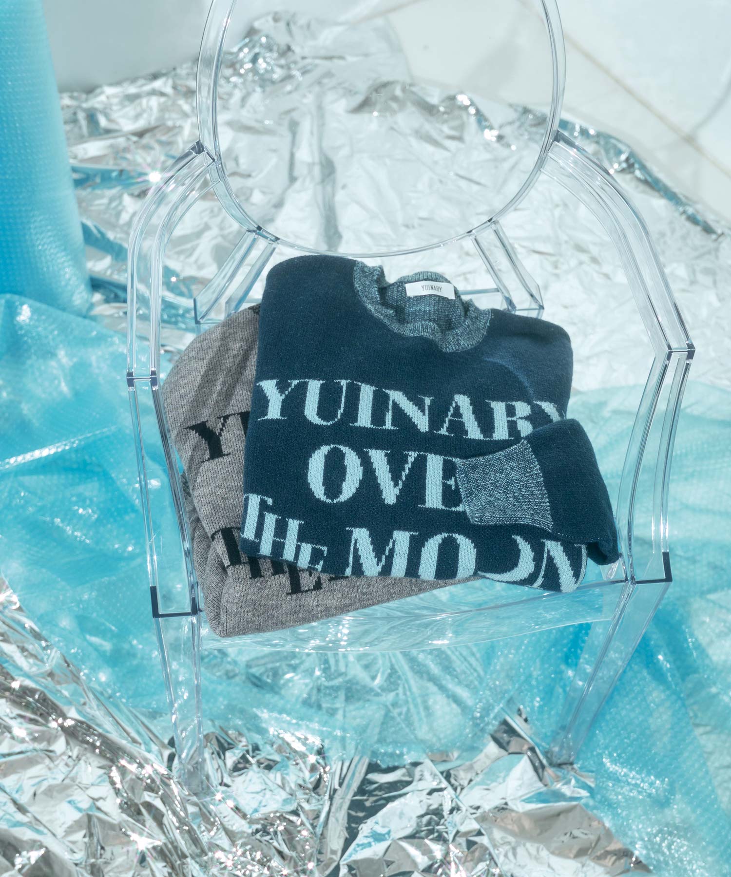 UNISEX ジャガードロゴニット – BUNNY APARTMENT