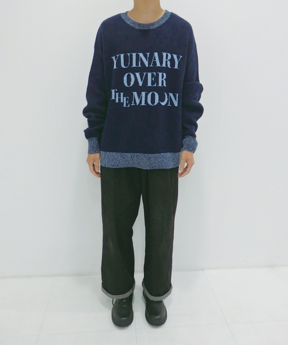UNISEX ジャガードロゴニット