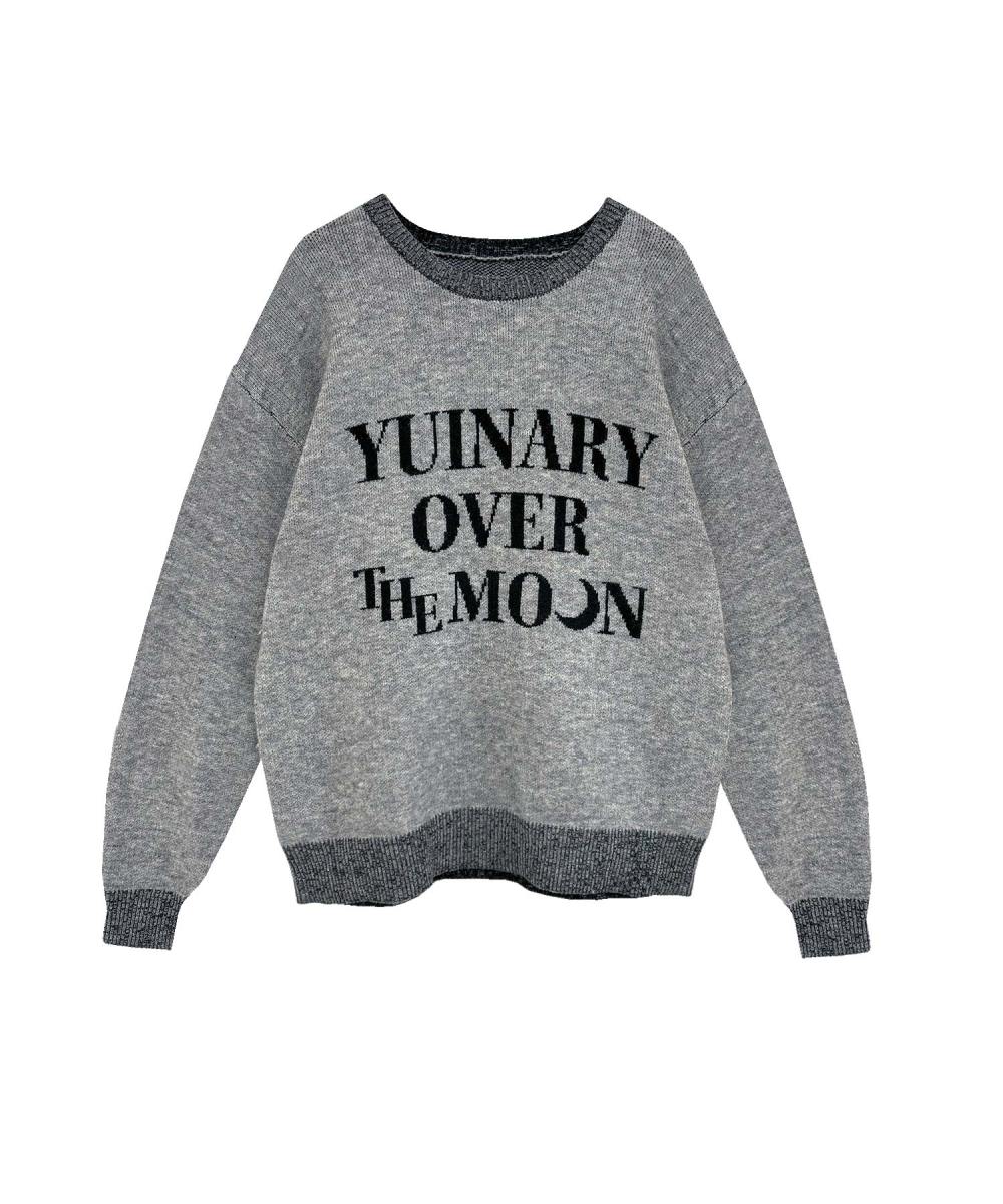 UNISEX ジャガードロゴニット