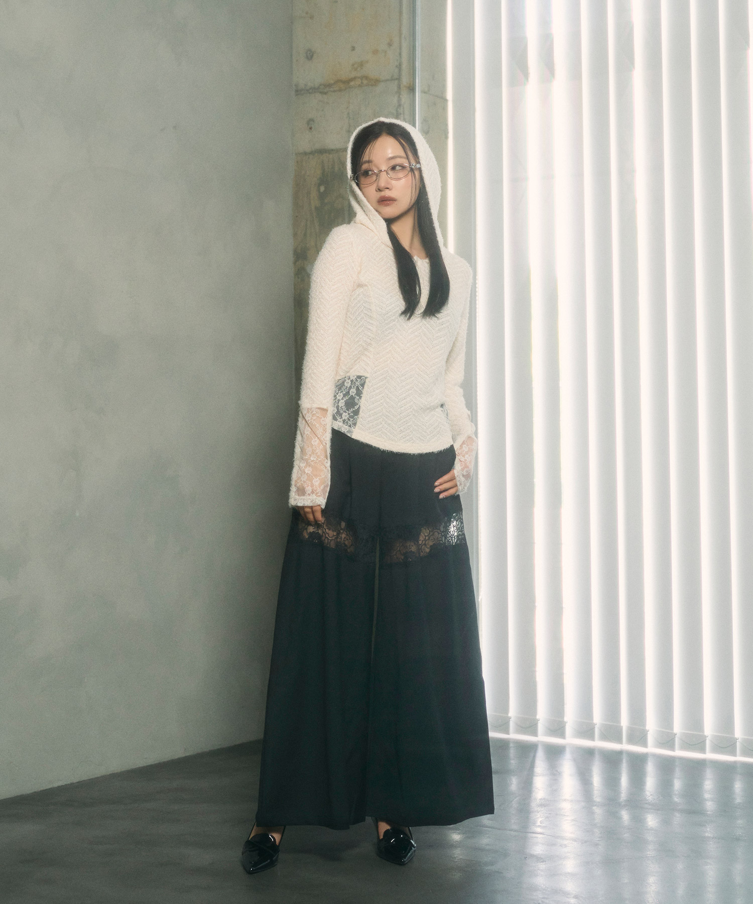 ドッキングシャギーフーディー