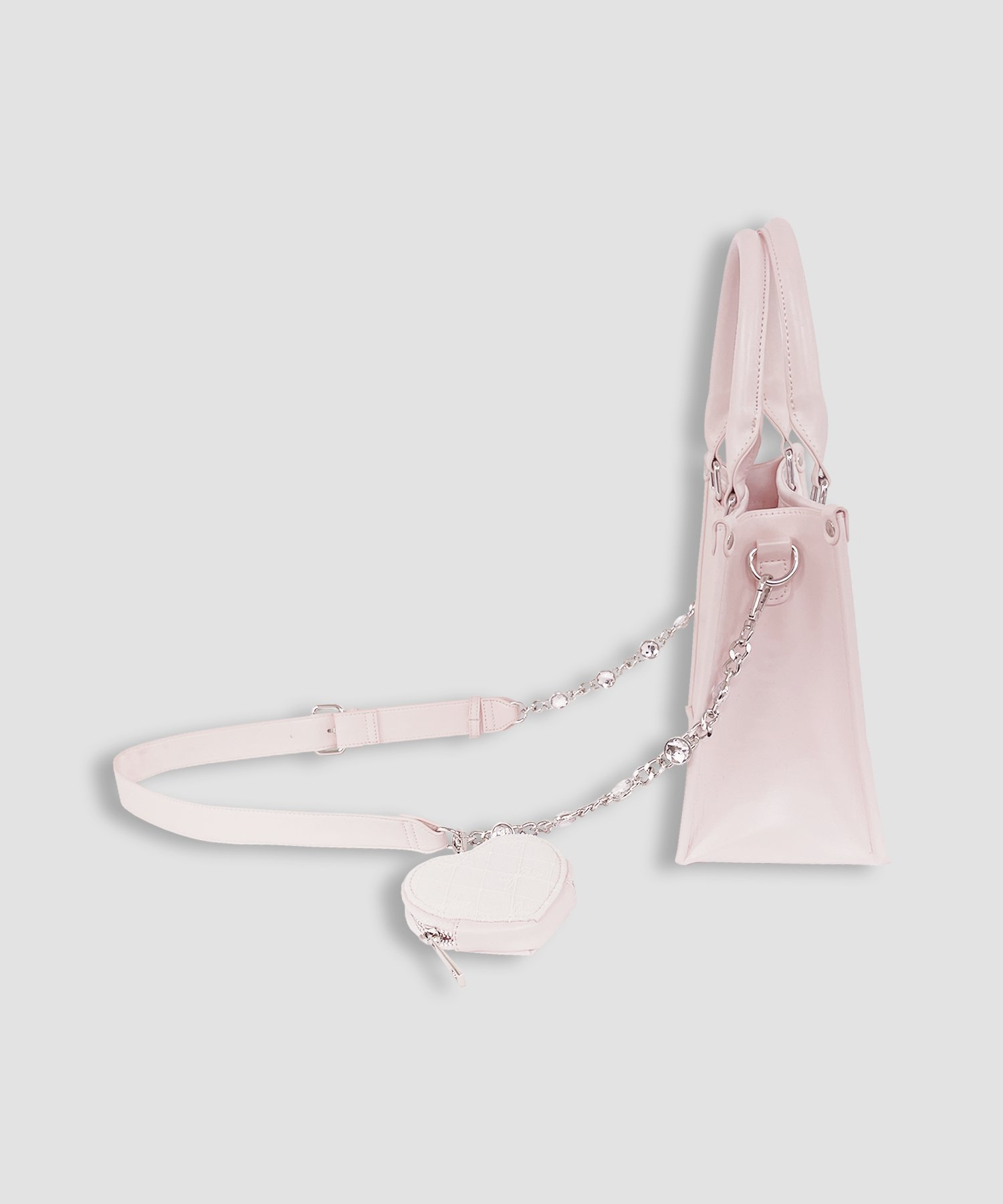 リボンチュールスクエアトート