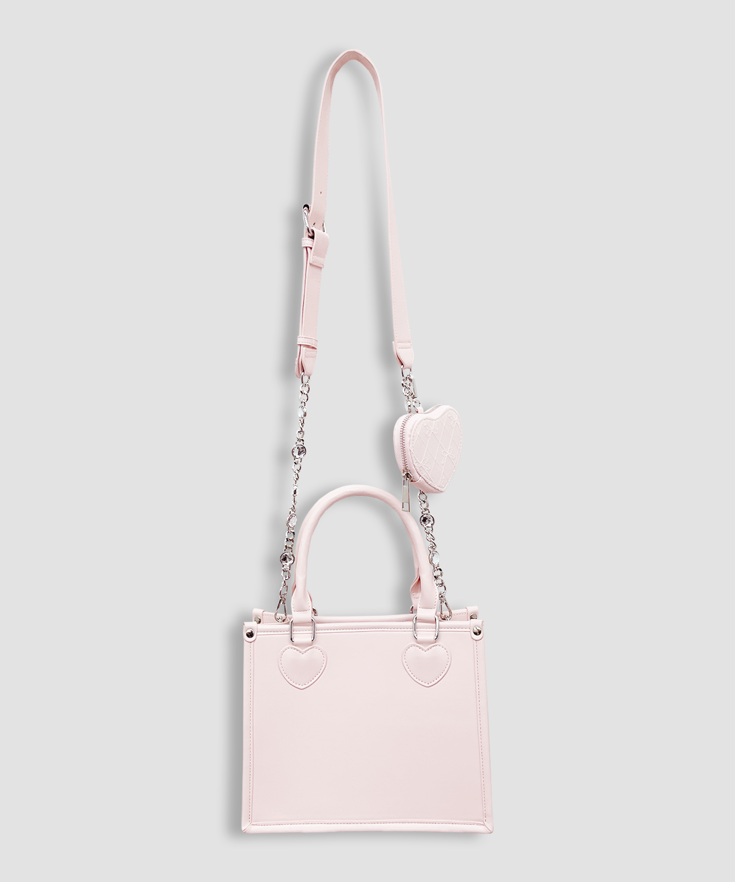 リボンチュールスクエアトート