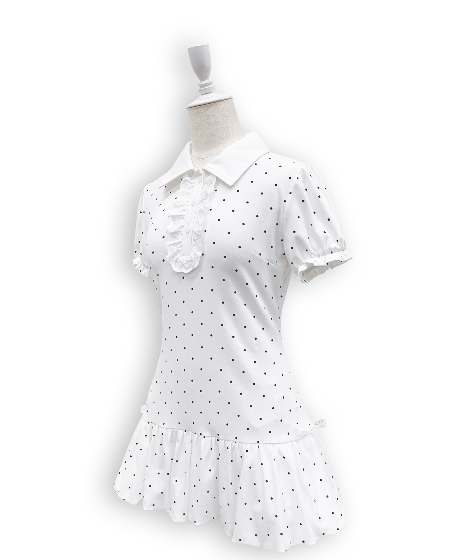 バルーンポロワンピース