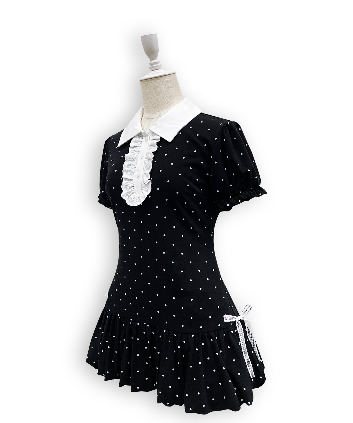 バルーンポロワンピース