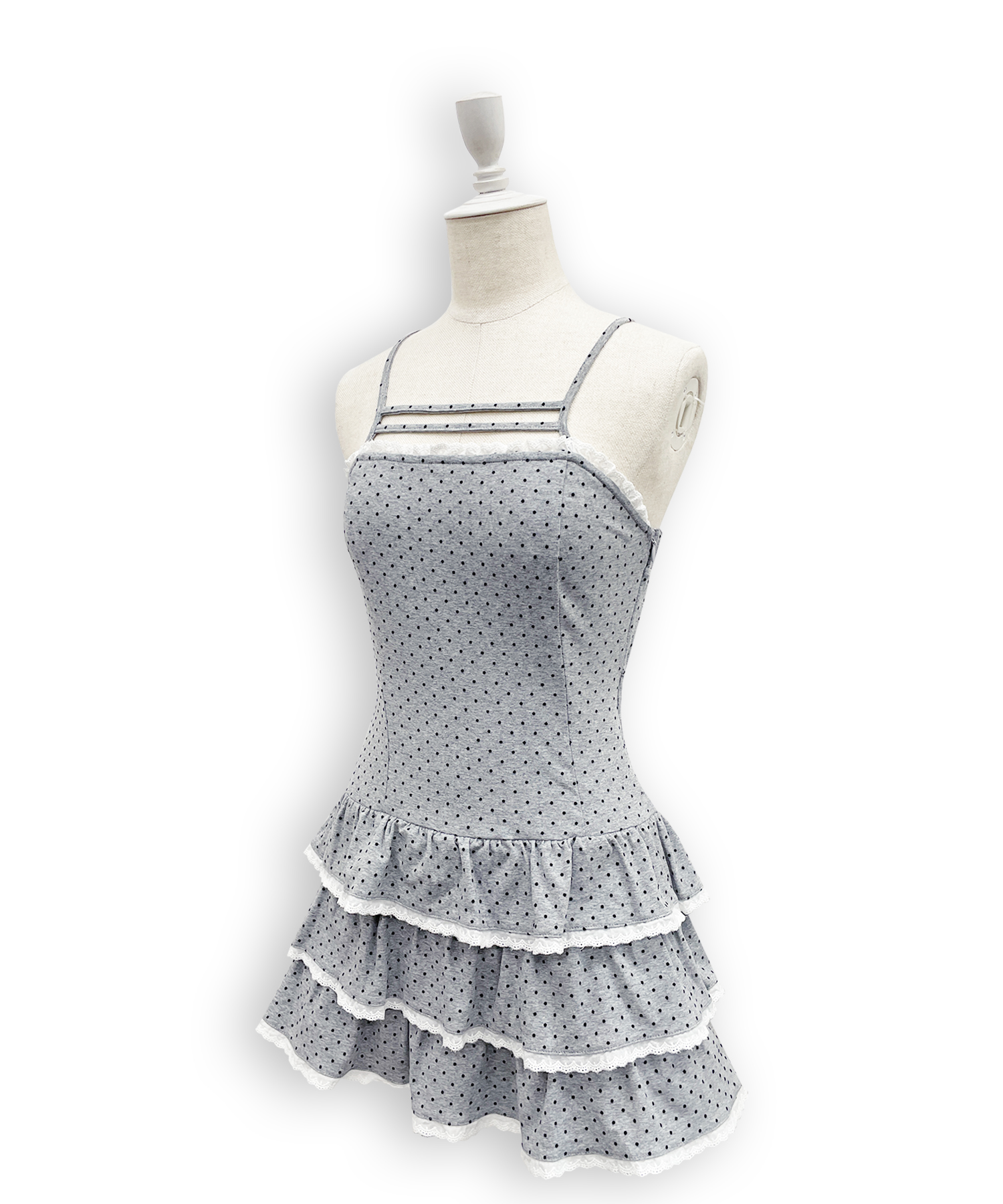 パターンキャミワンピパーカーセット