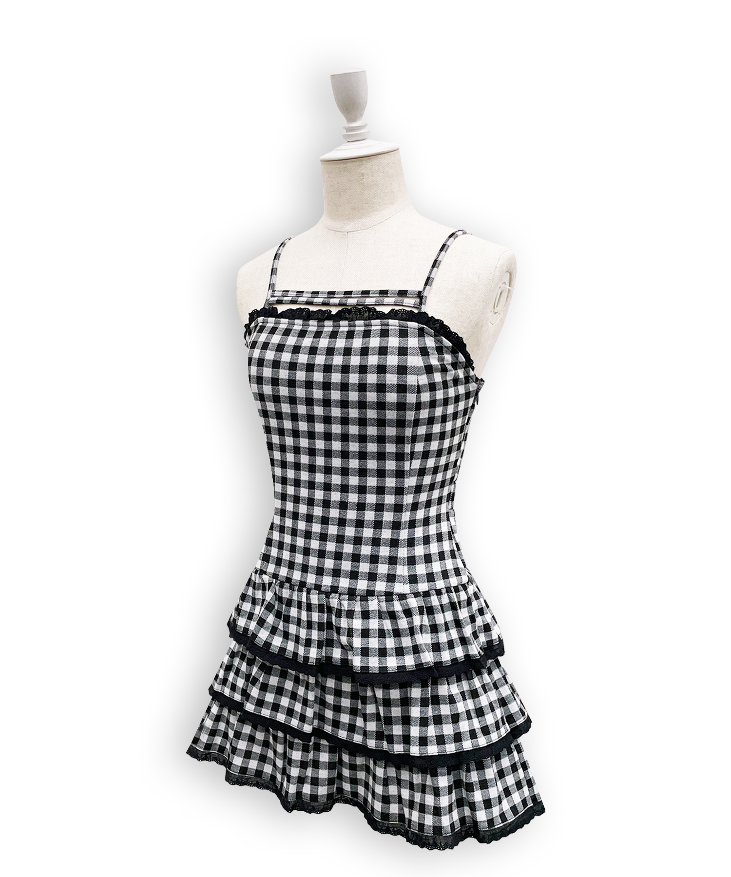 パターンキャミワンピパーカーセット