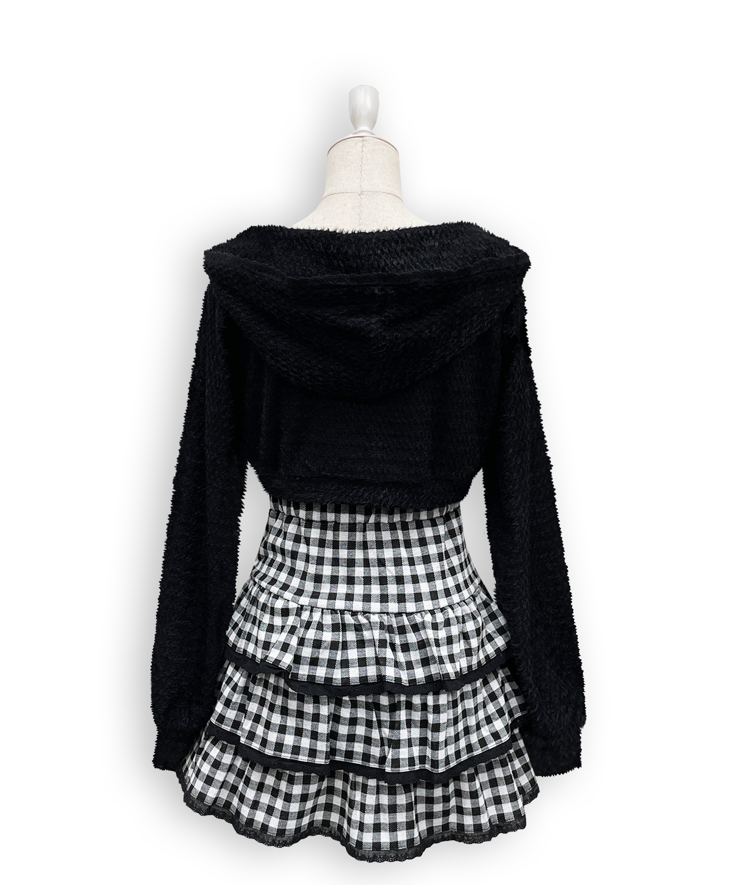 パターンキャミワンピパーカーセット