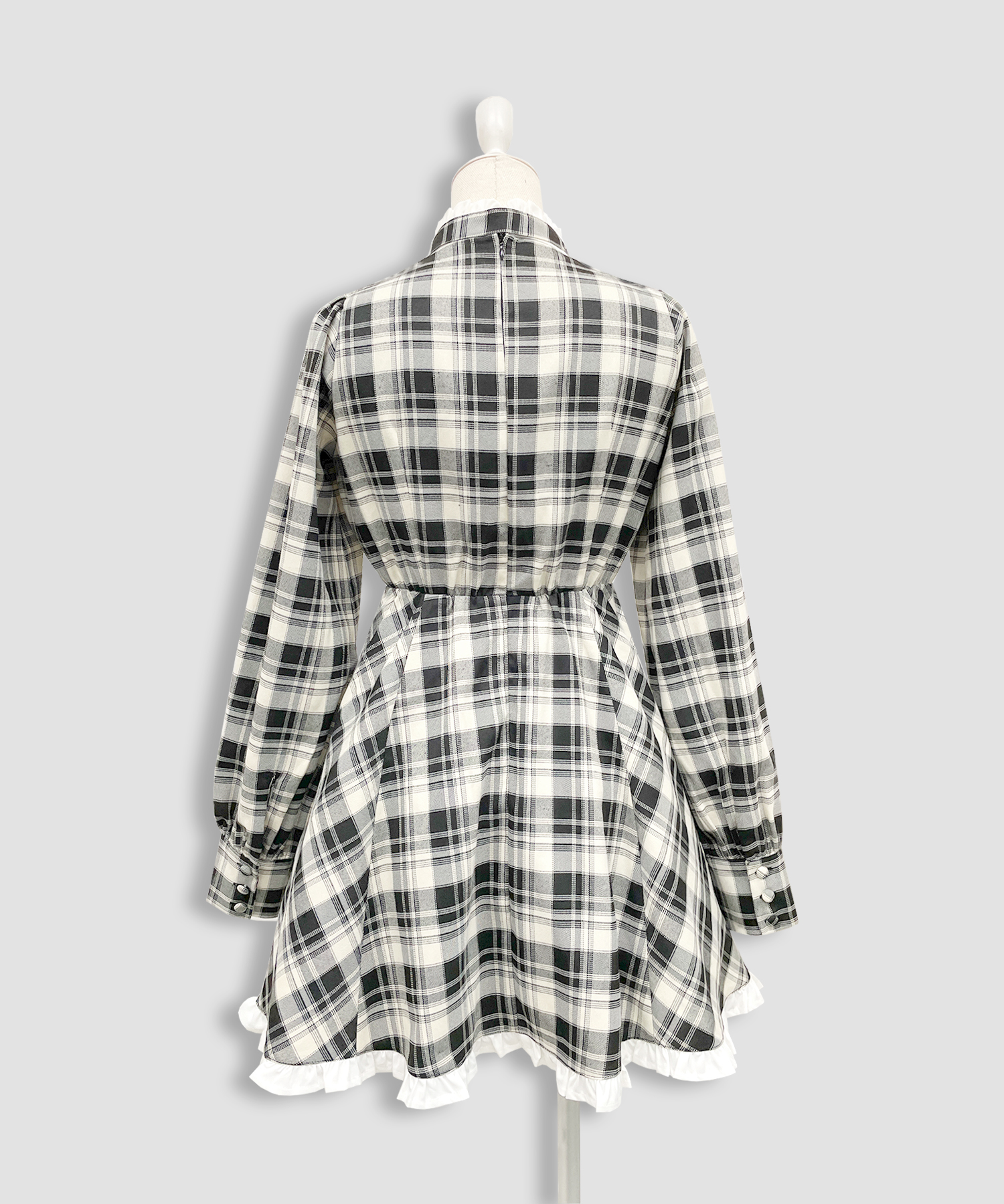 新品未使用◎ SOOR PLOOM チェックワンピース　8Y 配色ヨークチェックワンピース – BUNNY APARTMENT