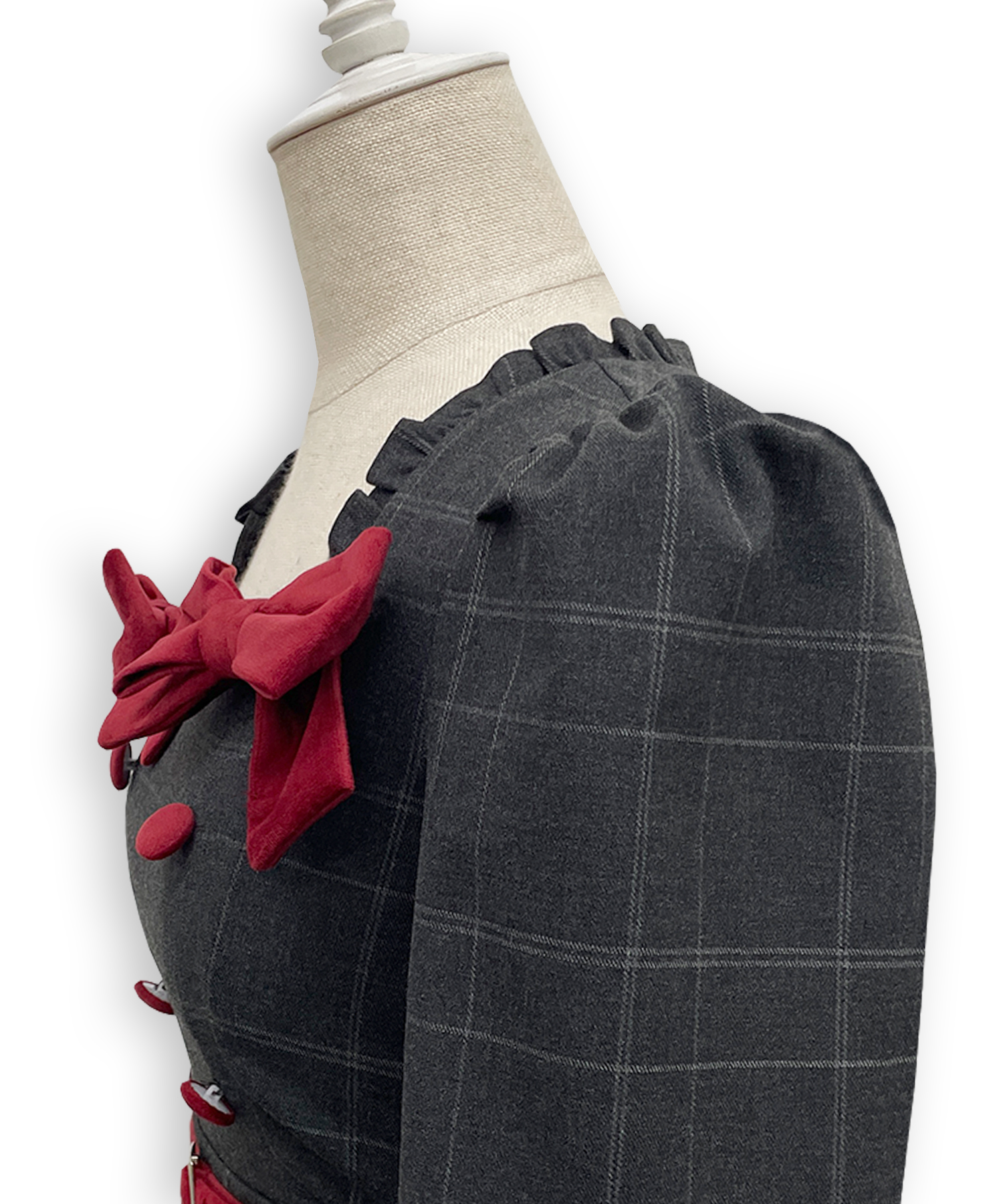 ベロアリボン配色ワンピース – BUNNY APARTMENT