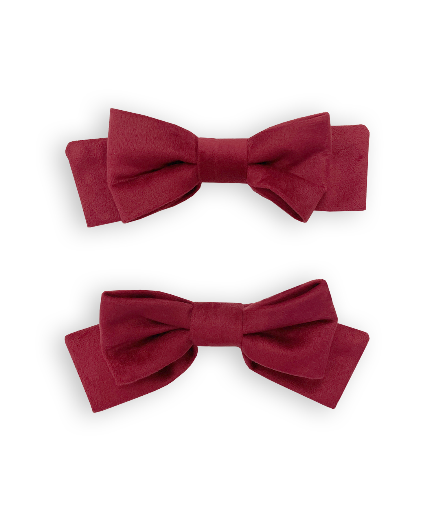 ベロアリボン配色ワンピース