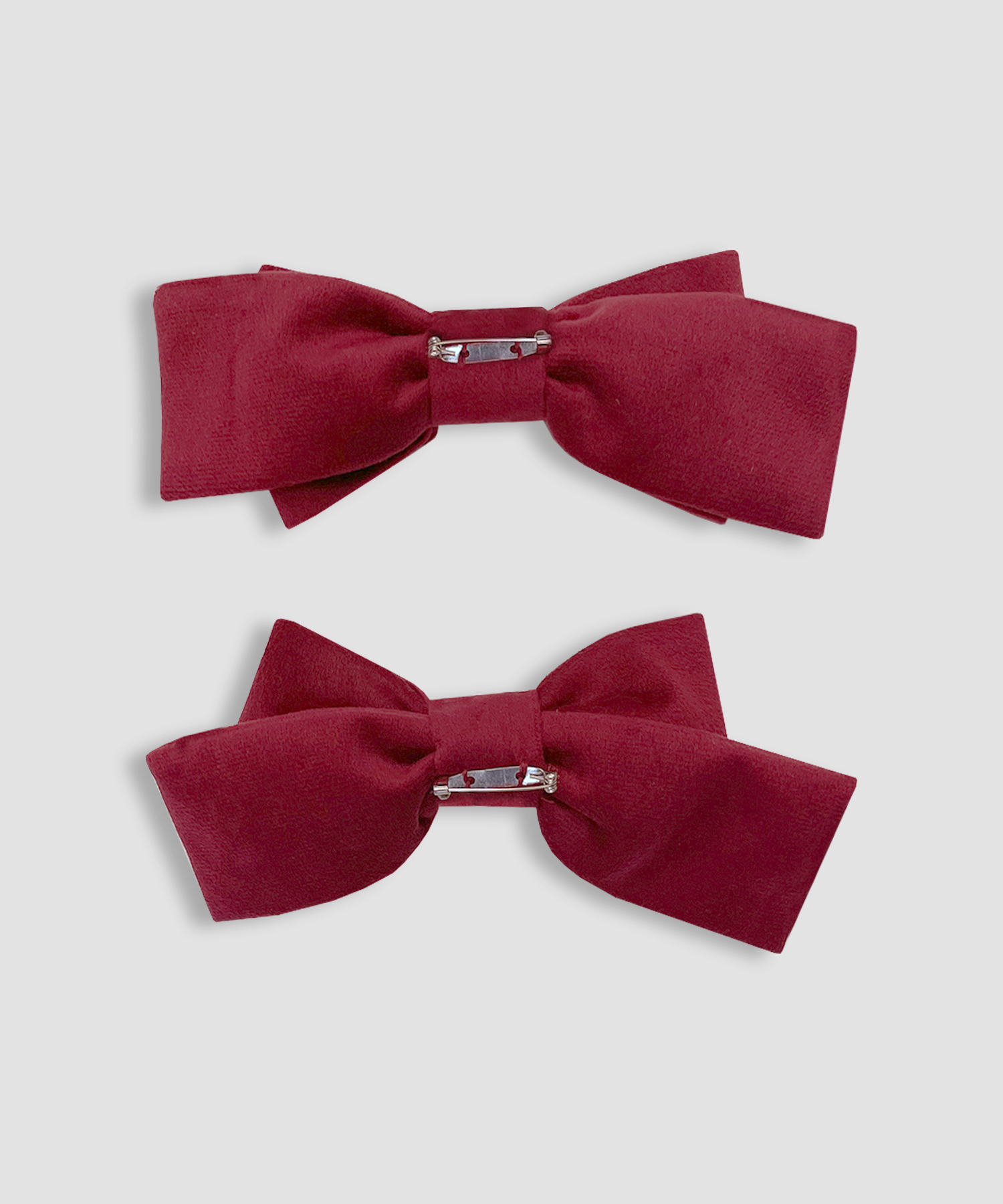 ベロアリボン配色ワンピース