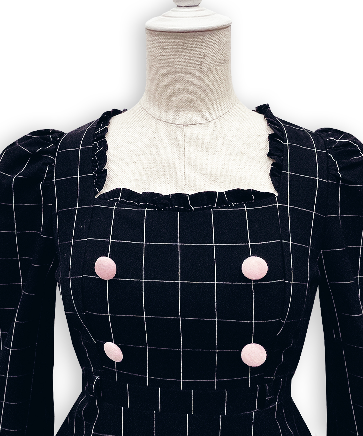 ベロアリボン配色ワンピース – BUNNY APARTMENT