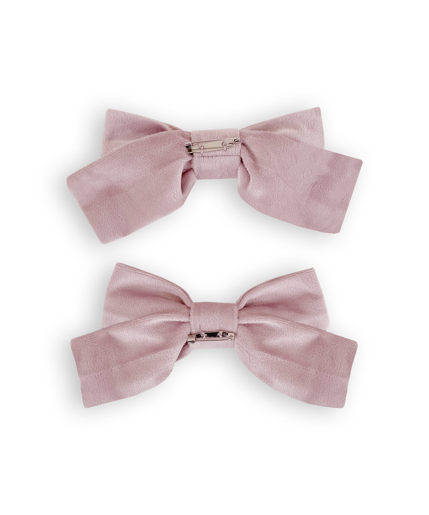 ベロアリボン配色ワンピース