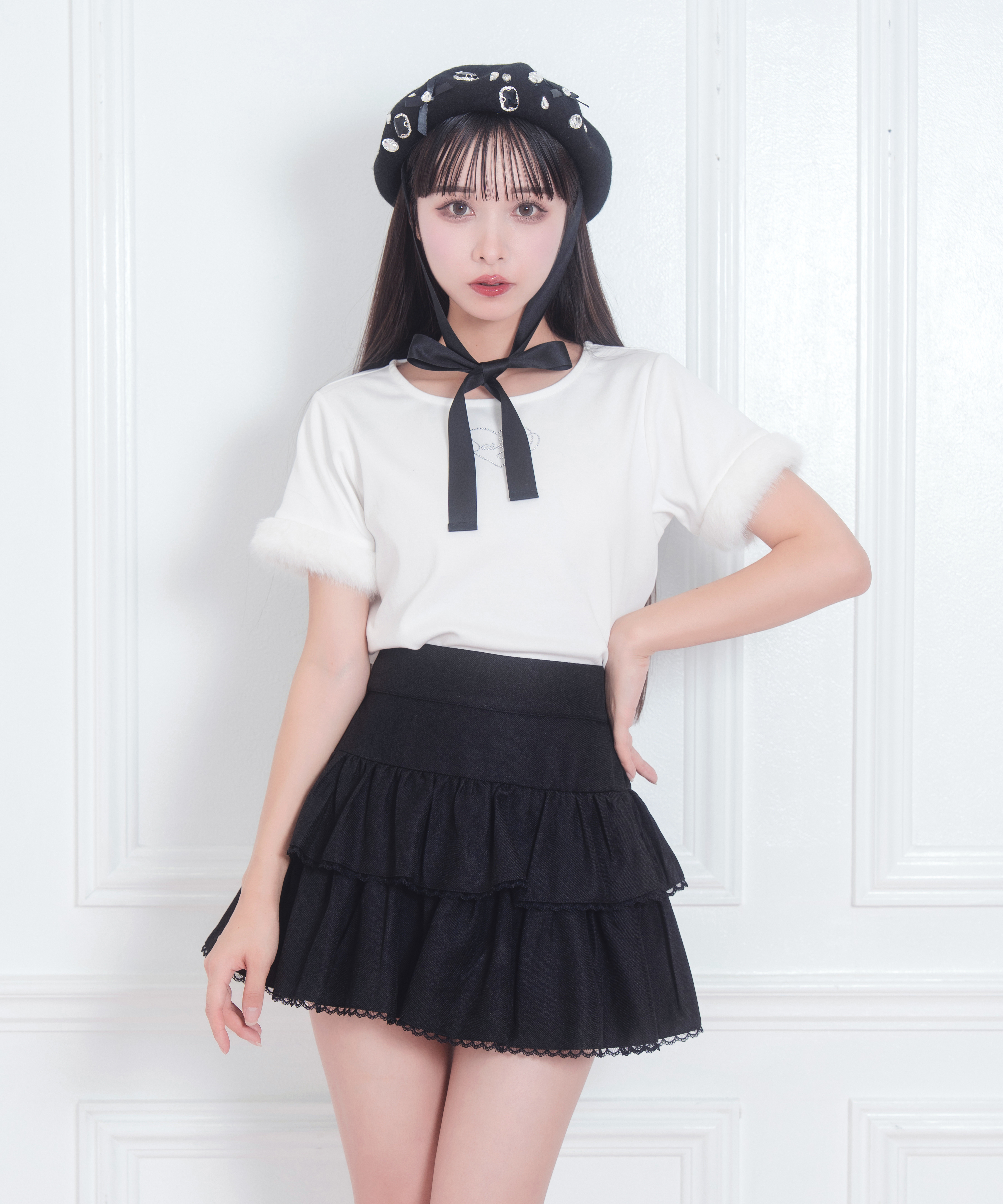 フリルティアードスカパン