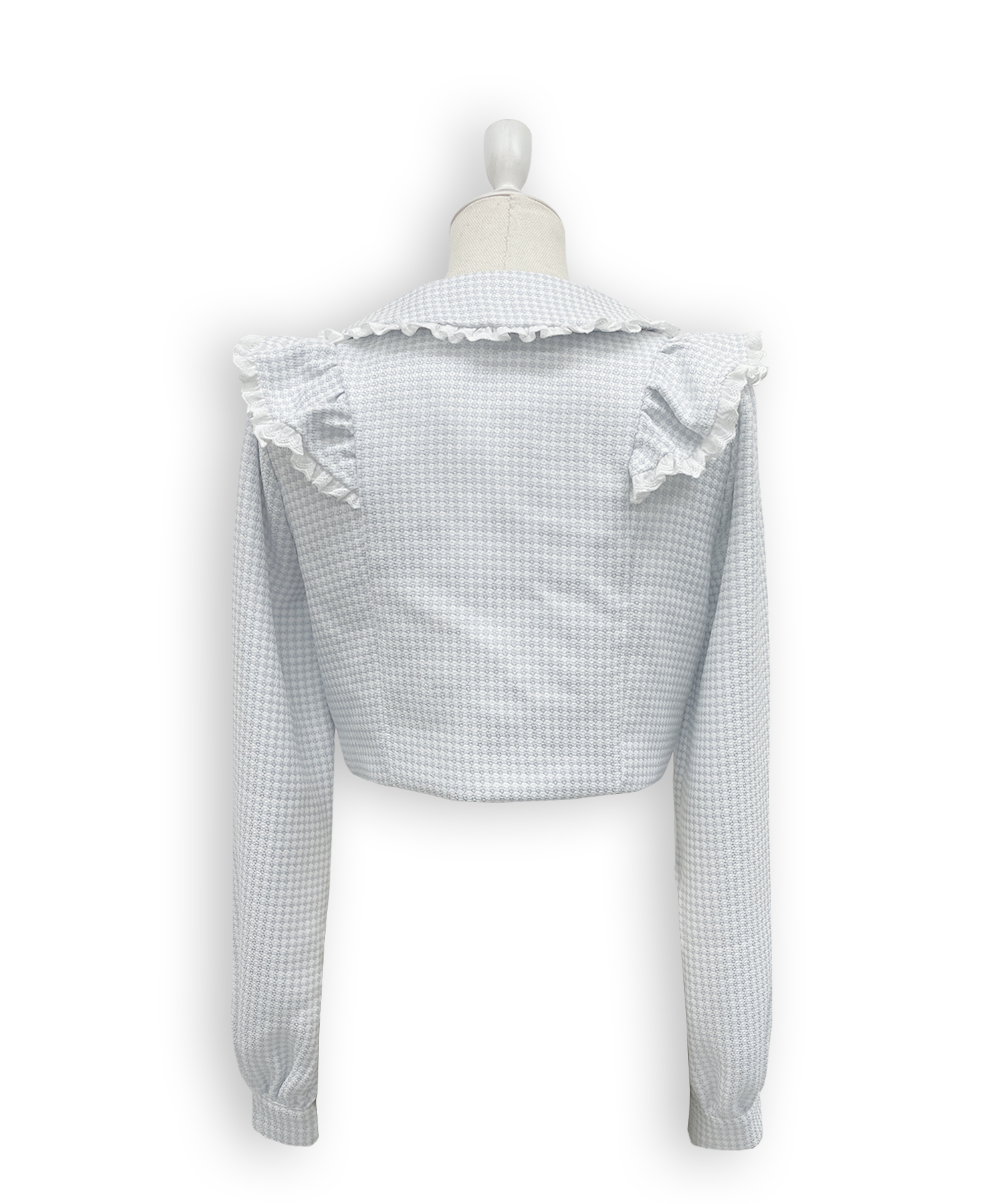 コットンレースツイードセットアップ