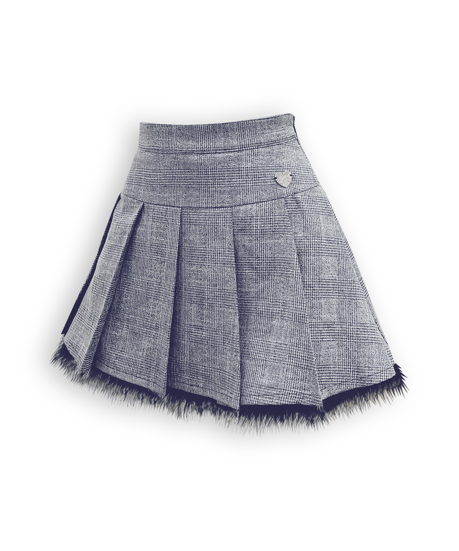 ポイントフェザーラメチェックセットアップ