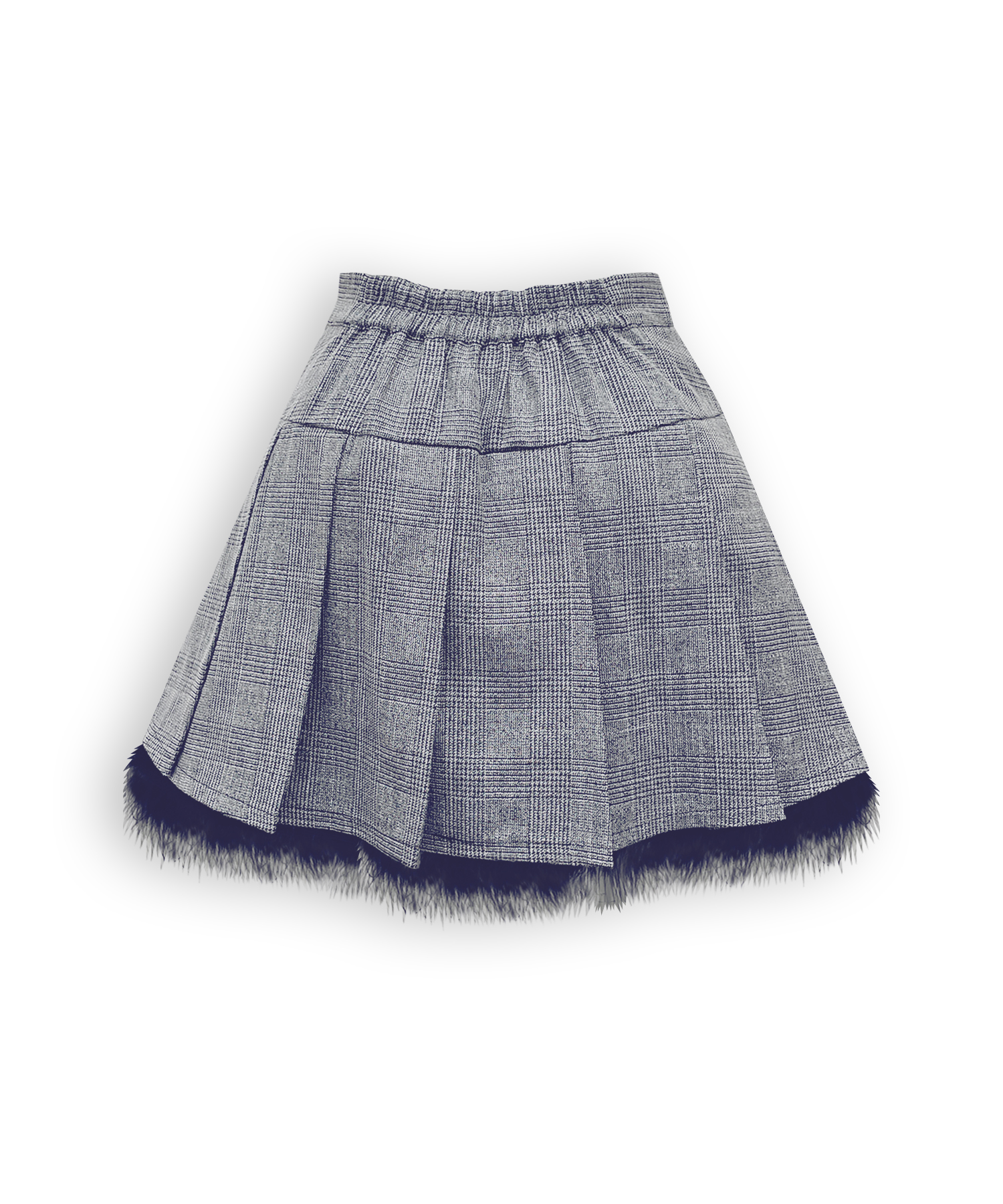 ポイントフェザーラメチェックセットアップ