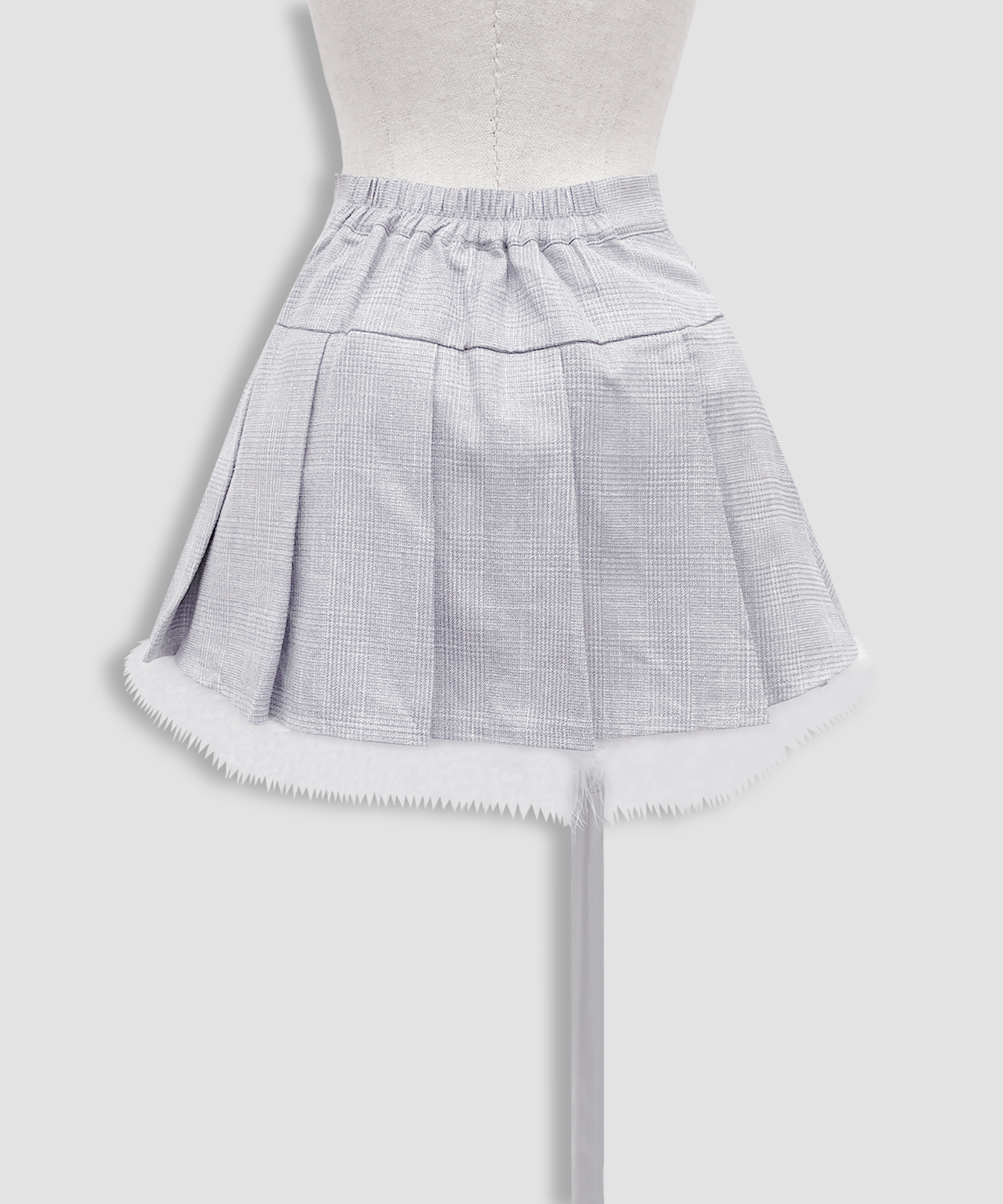 ポイントフェザーラメチェックセットアップ