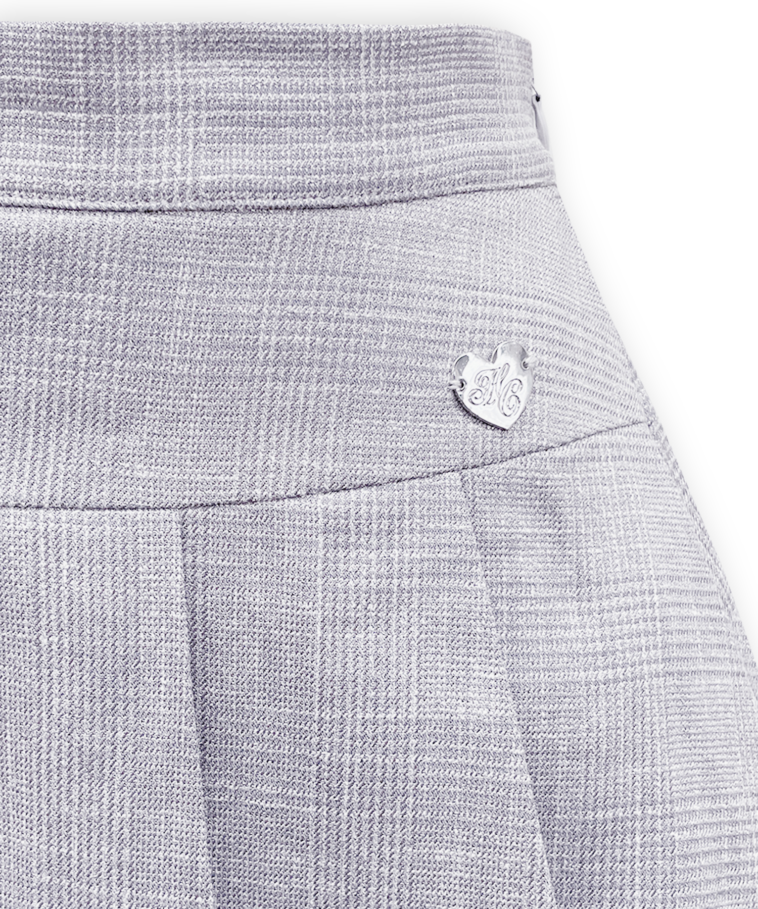 ポイントフェザーラメチェックセットアップ