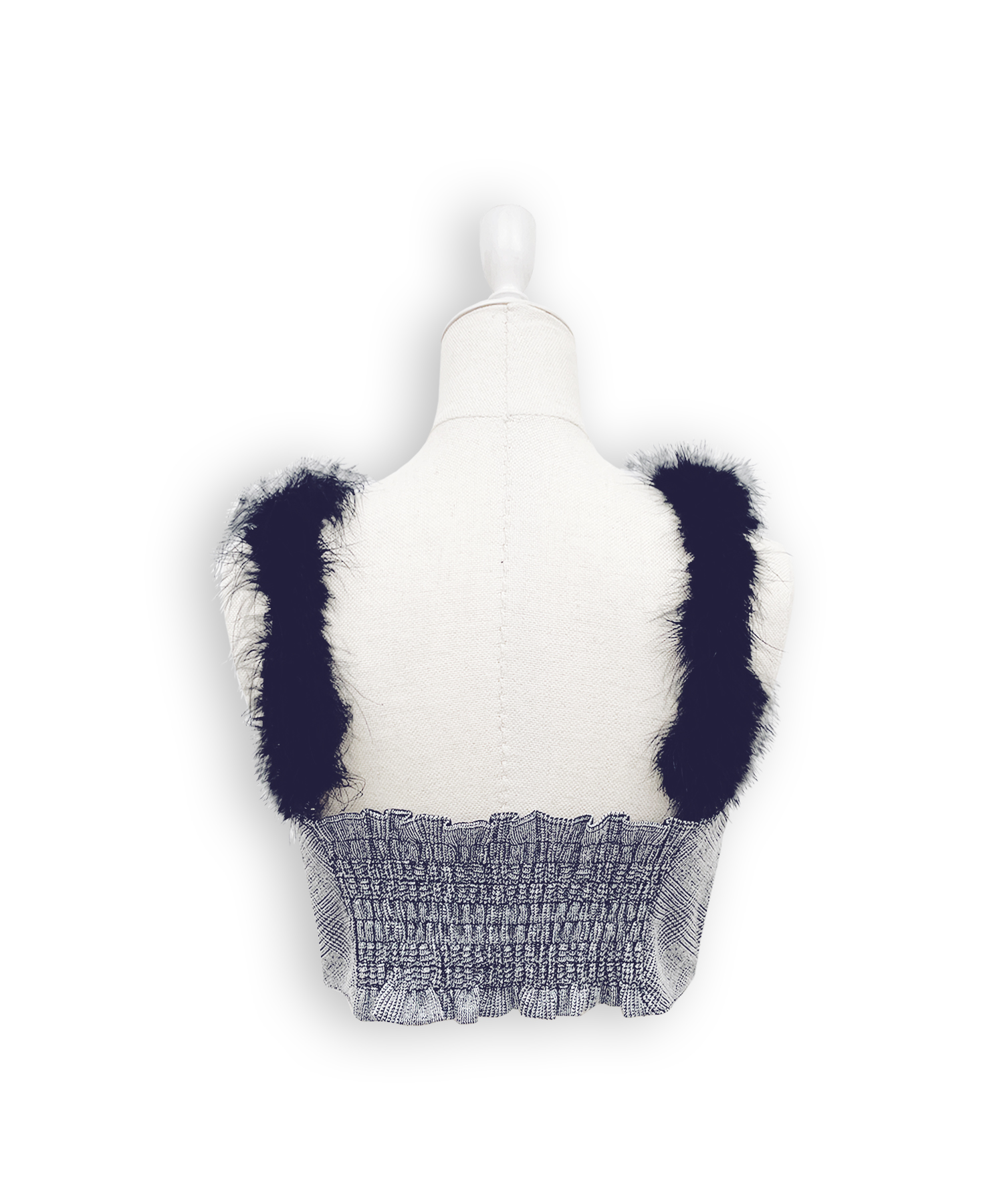 ポイントフェザーラメチェックセットアップ