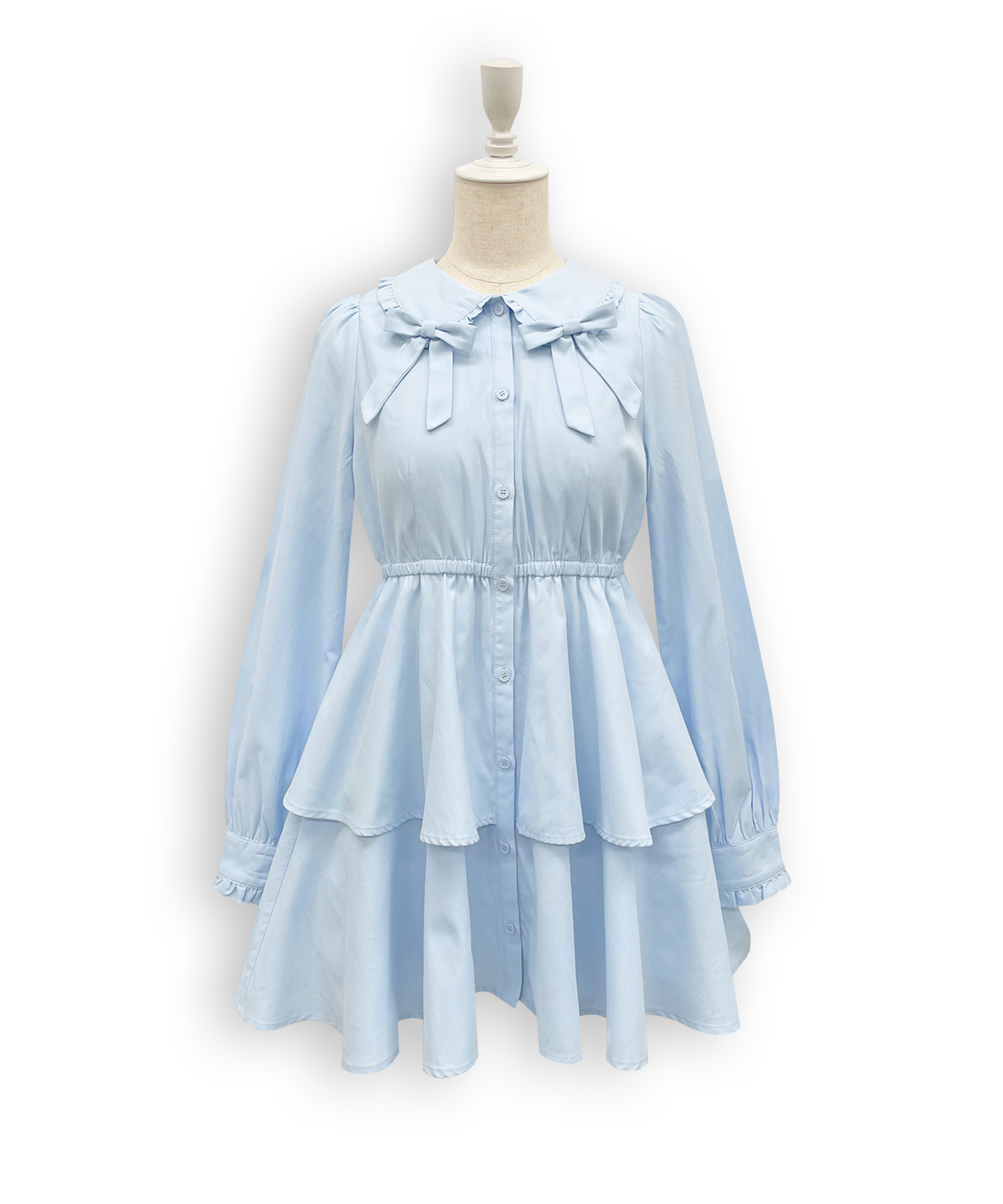 ベストセットシャツワンピース